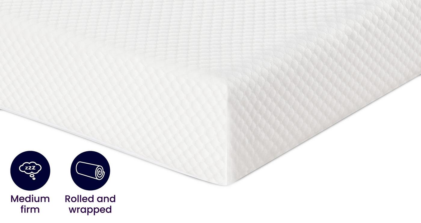 Silentnight Hush Memory Foam Rolled Mattress