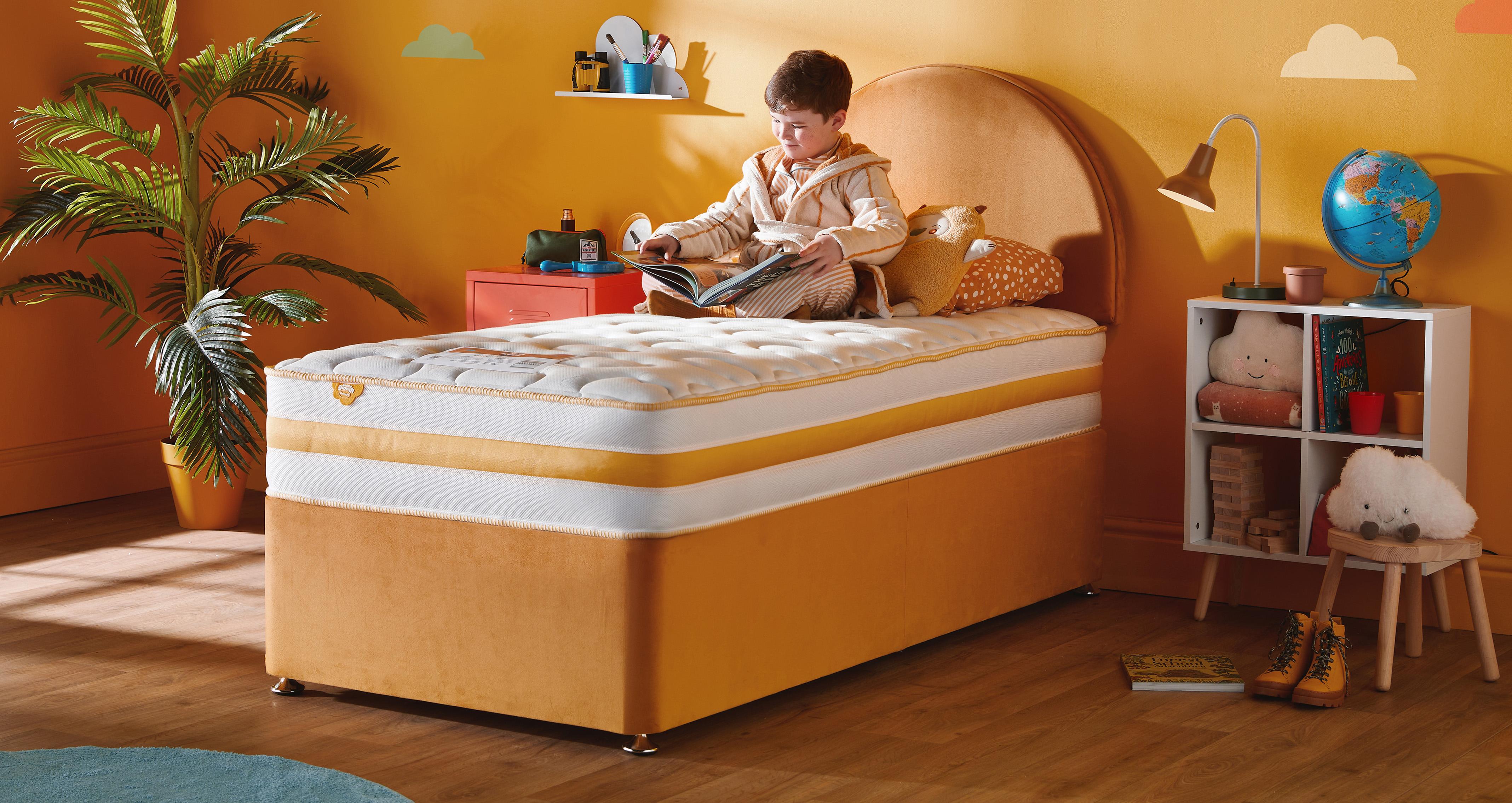 Silentnight-solar-waterproof-healthy-growth-mattress Single (3 ft) Mattress in Silentnight Mattress White