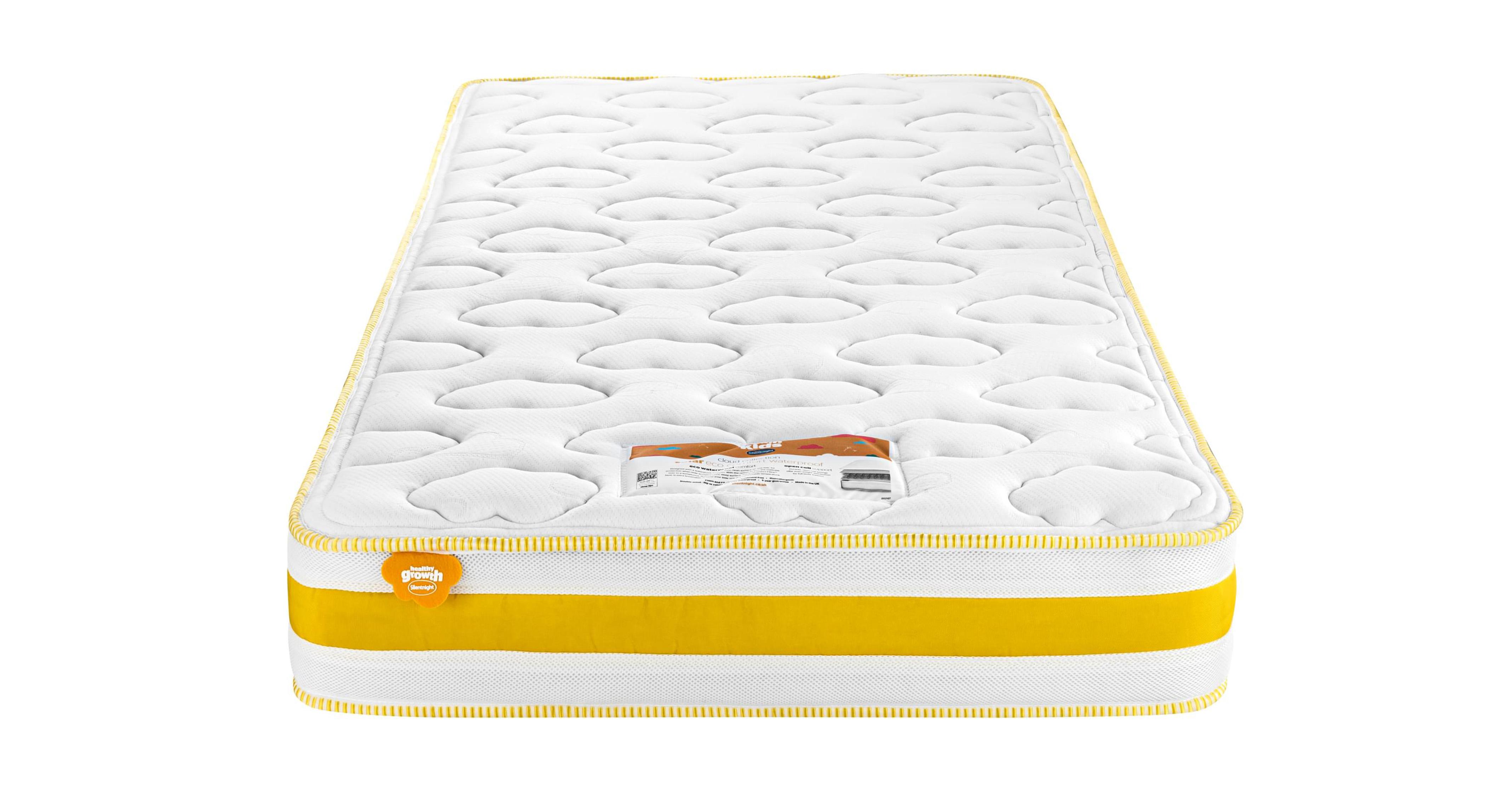 Silentnight-solar-waterproof-healthy-growth-mattress Single (3 ft) Mattress in Silentnight Mattress White