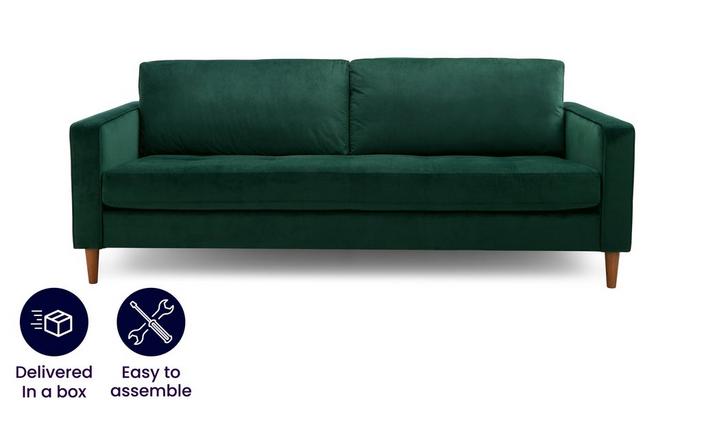 Sit Tight 3 Seater Sofa Dfs, Forest Green Sleeper Sofa