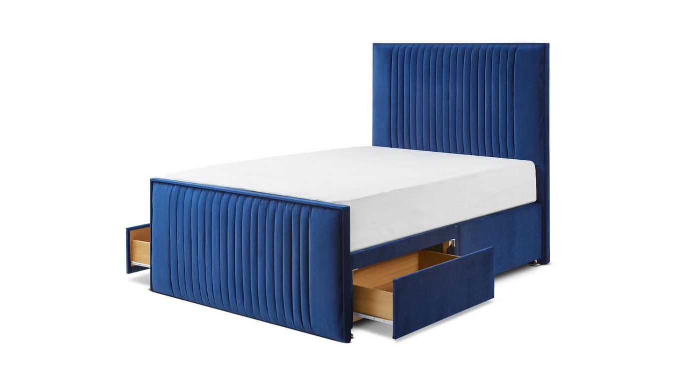 Double 2 Drawer Bedframe view 2