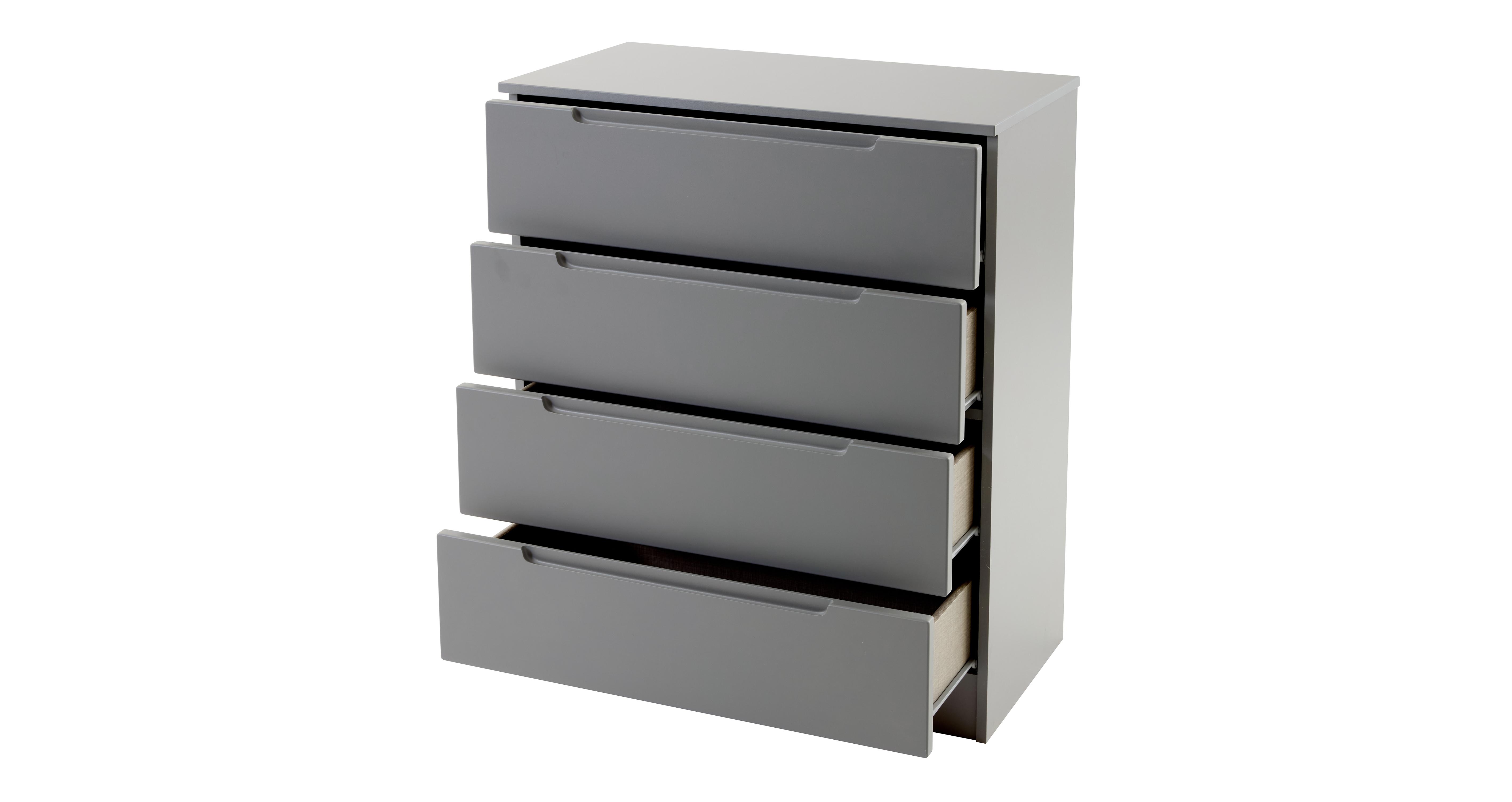 Slane 4 Drawer Chest in Slane Dusky Grey