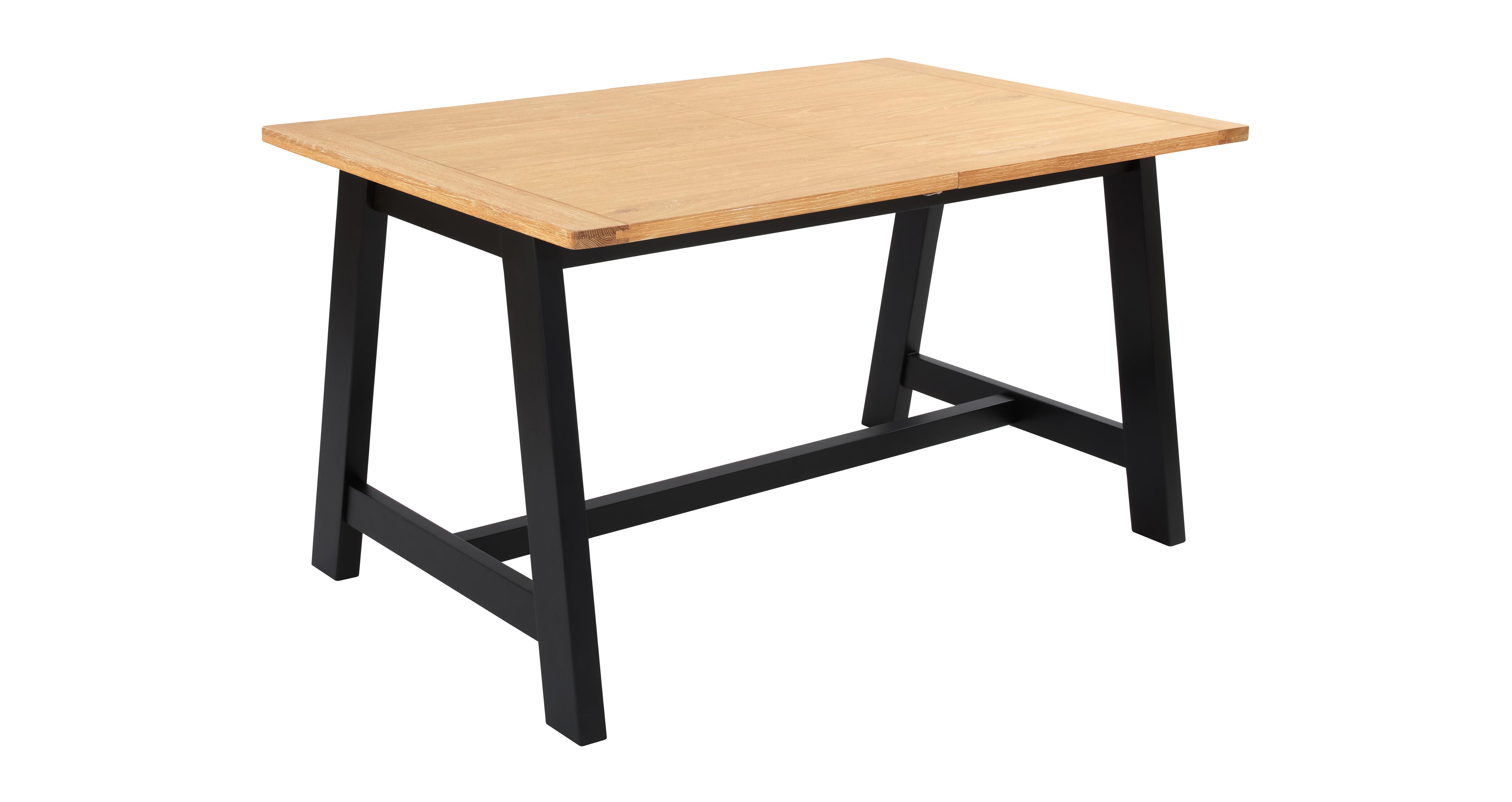 Sloane Extending Dining Table in Sloane Black Black