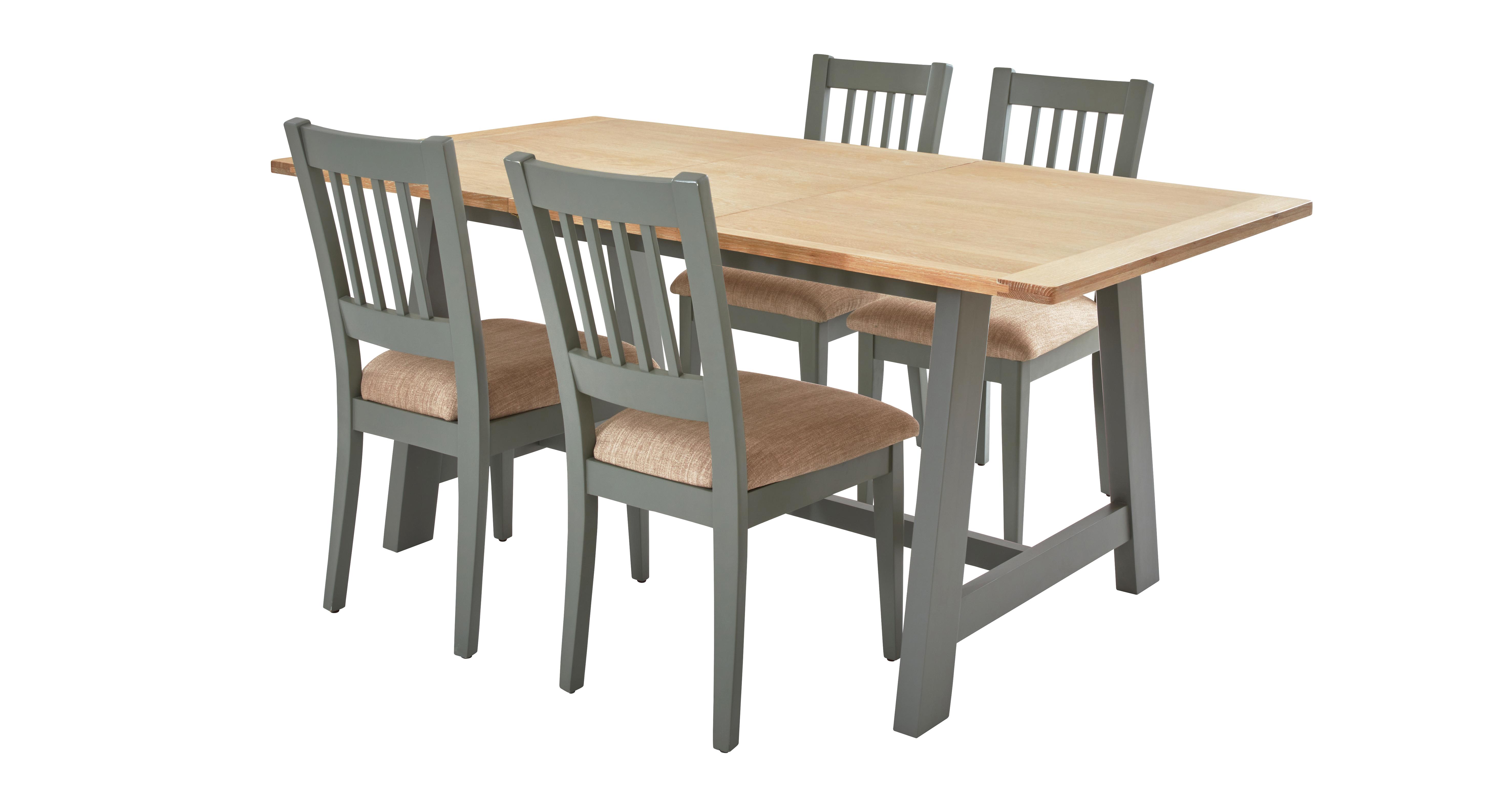 Sloane Extending Dining Table And 4 Chairs DFS