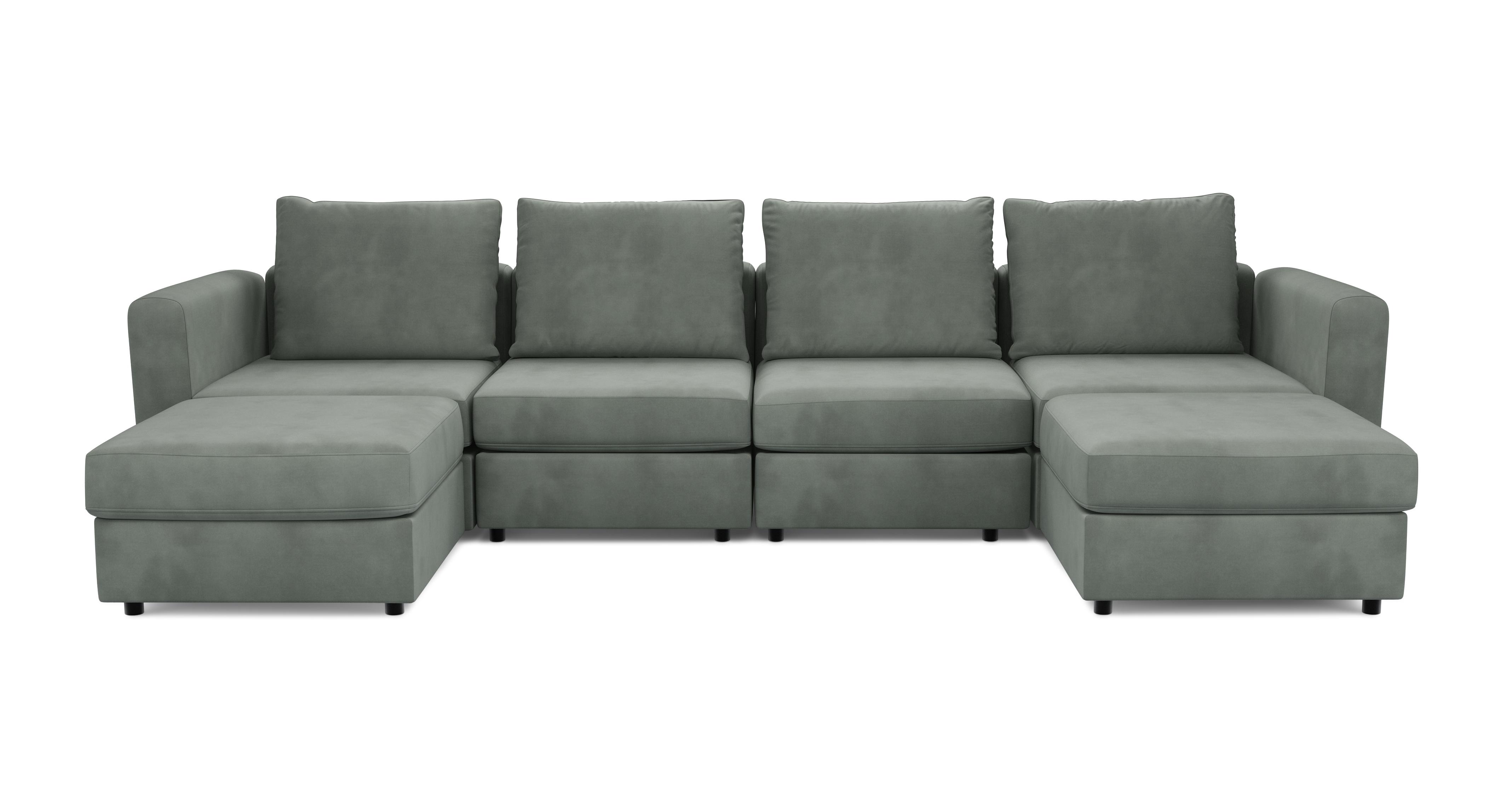 L shape sofa set 6 deals seater