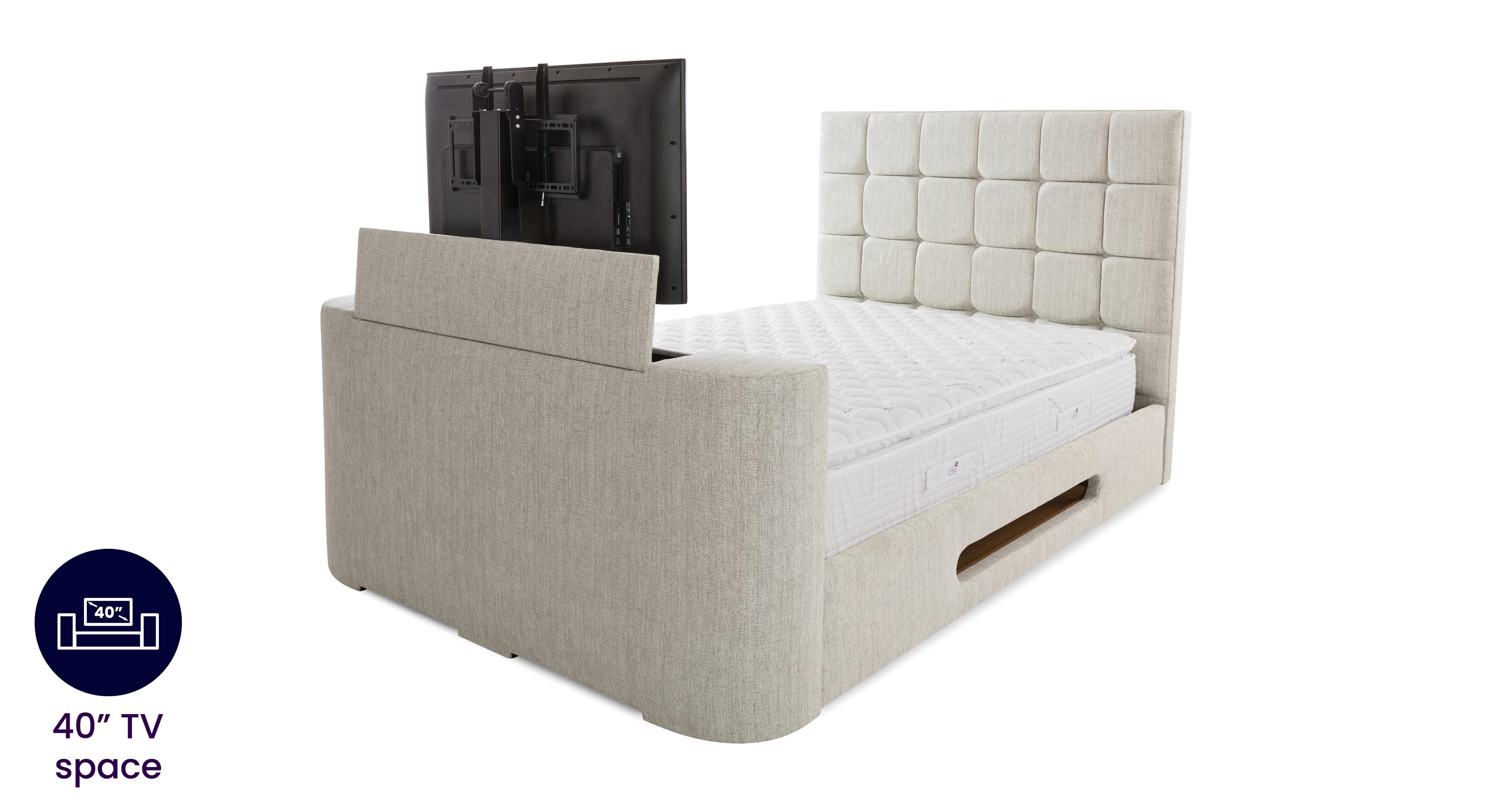 Double TV Bedframe