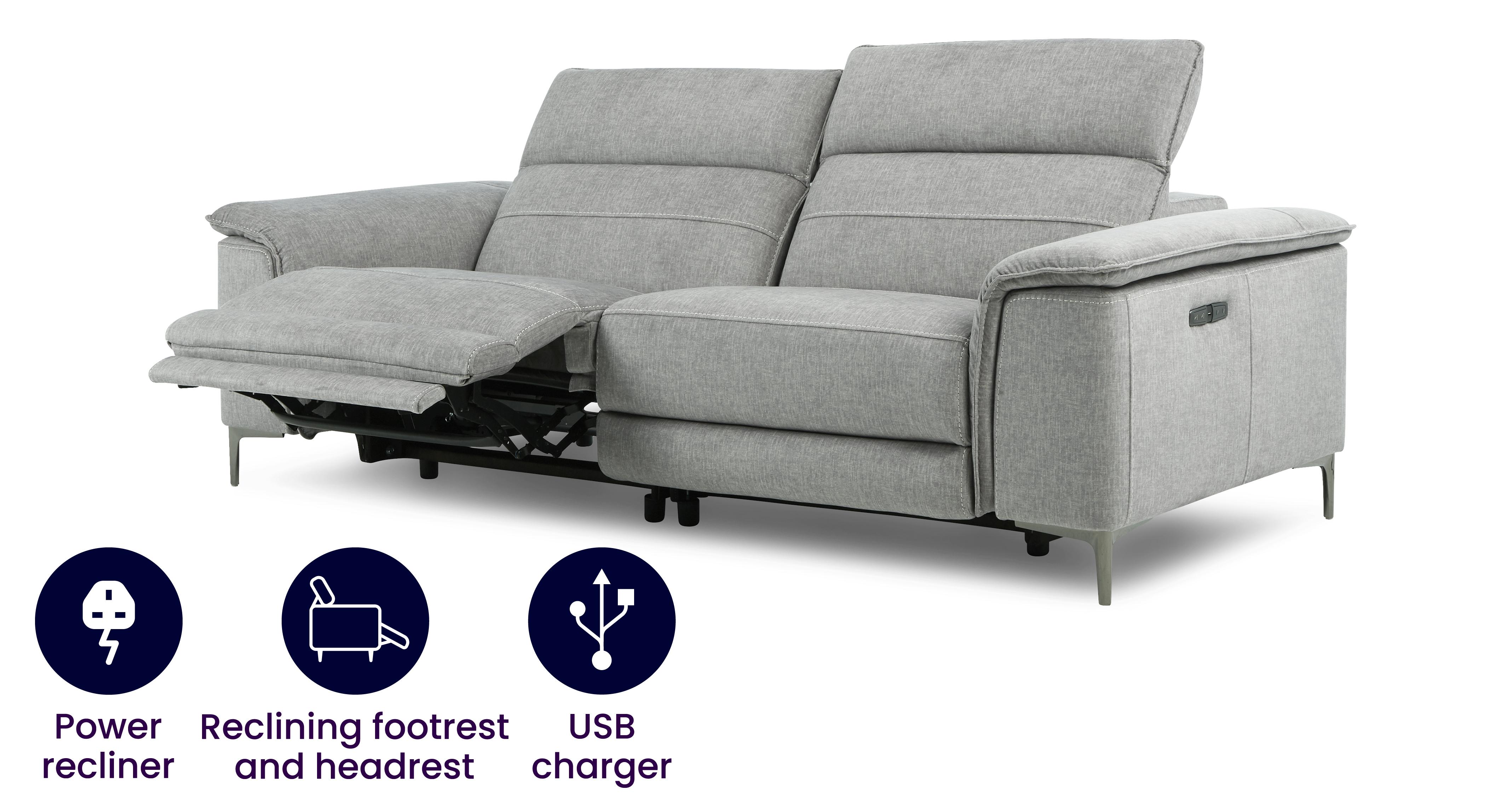 Sonder 3 Seat Power Recliner | DFS