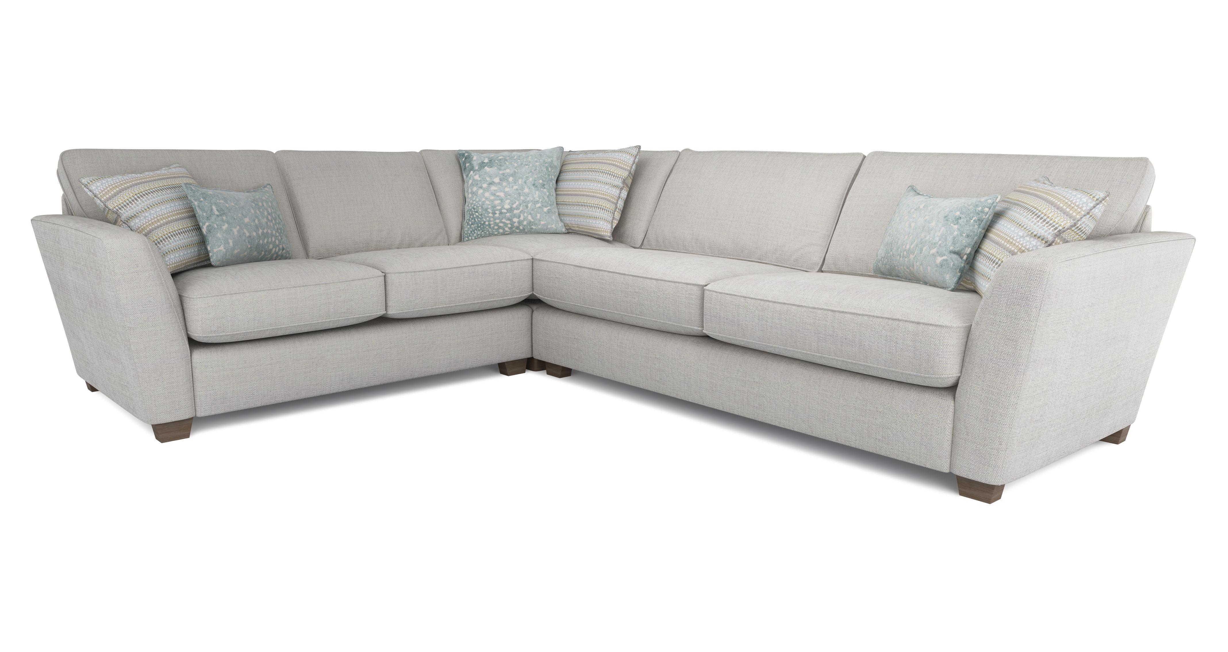 Sophia Right Hand Facing 3 Seater Corner Group Dfs