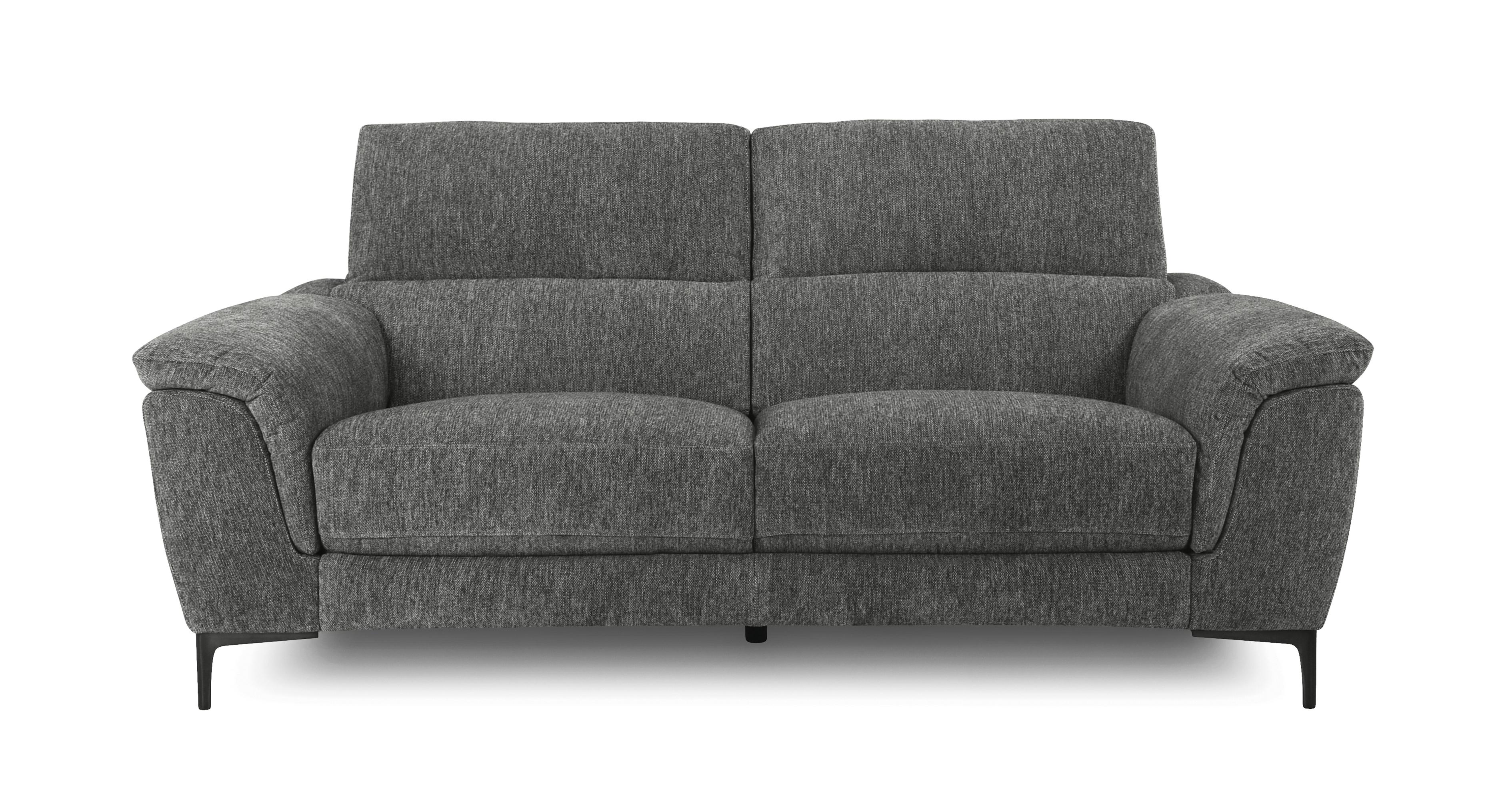 Dfs grey deals 2 seater sofa