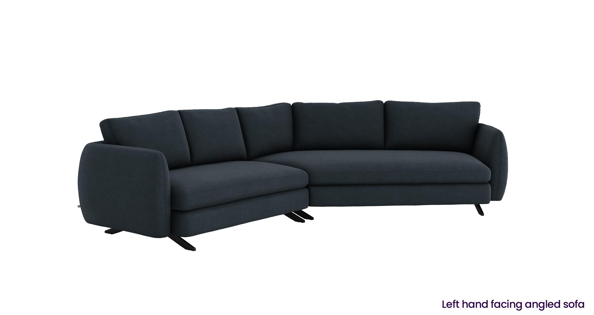 Sorrento Left Hand Facing Angled Sofa DFS