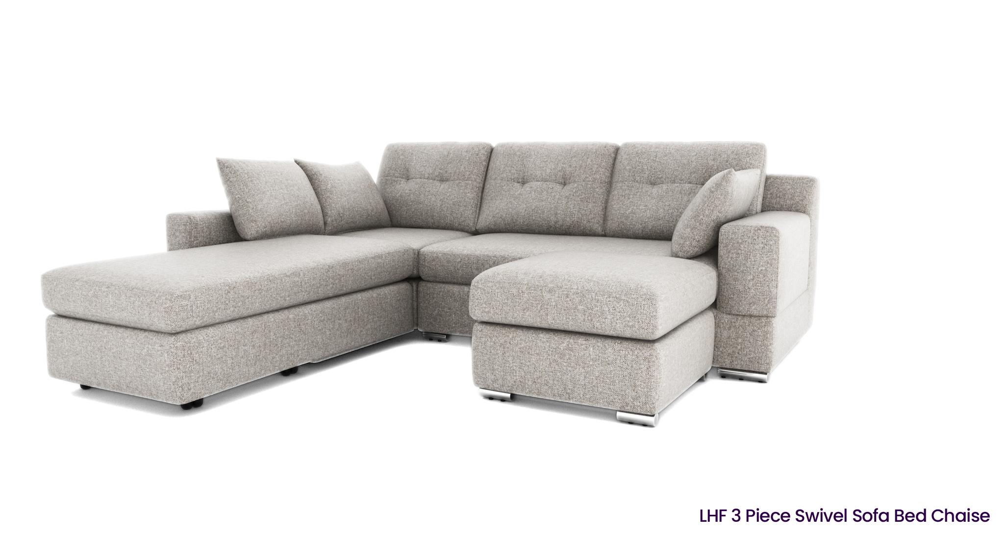 Swivel discount sofa bed