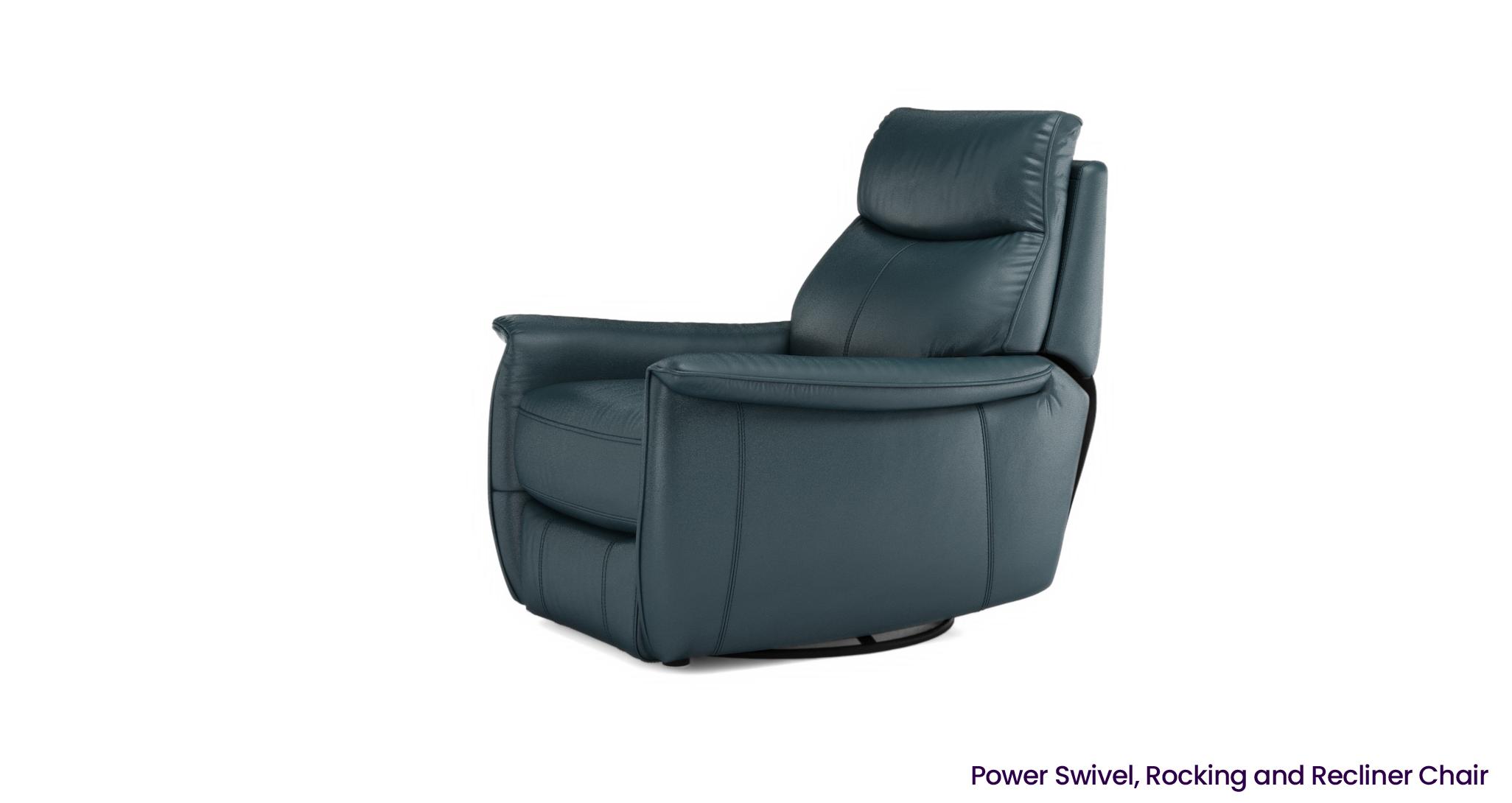 Swivel rocker glider on sale recliner chair