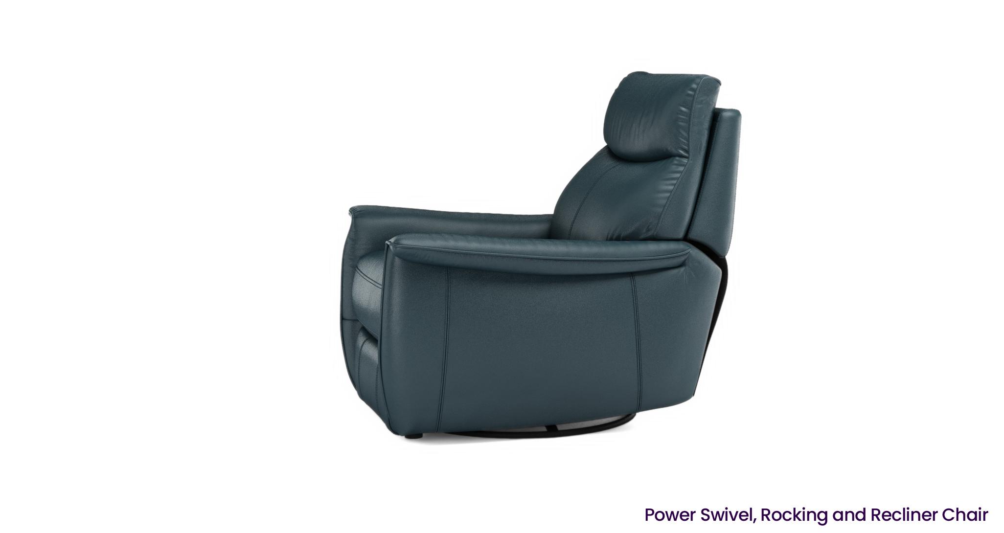 Dfs leather store swivel chair