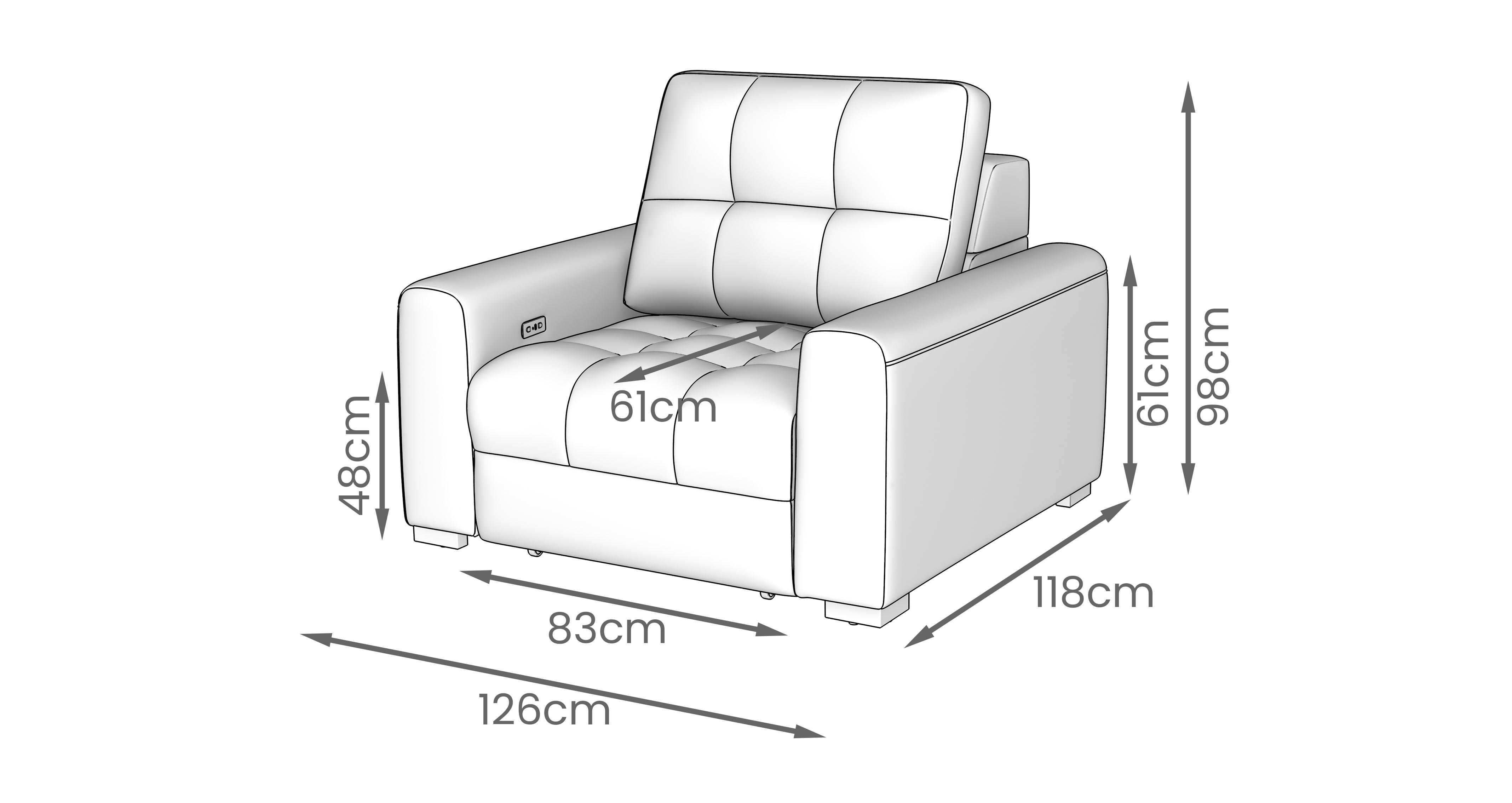 Steller Power Slider Chair in Nuova Mist