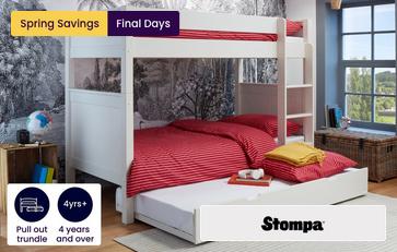 Stompa Classic Bunk Bed With Trundle