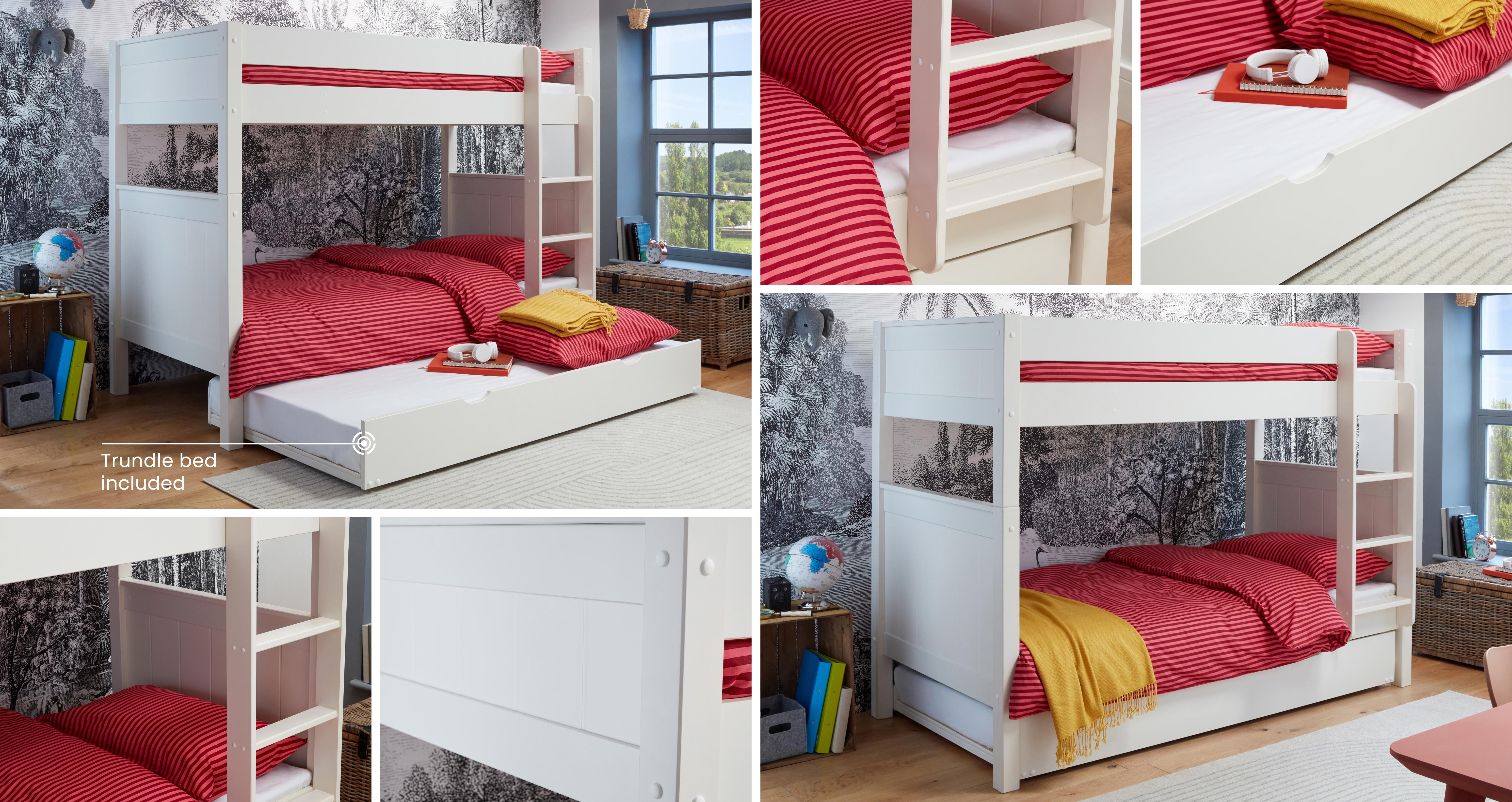 Stompa Classic Bunk Bed With Trundle Bunk Bed With Trundle And S