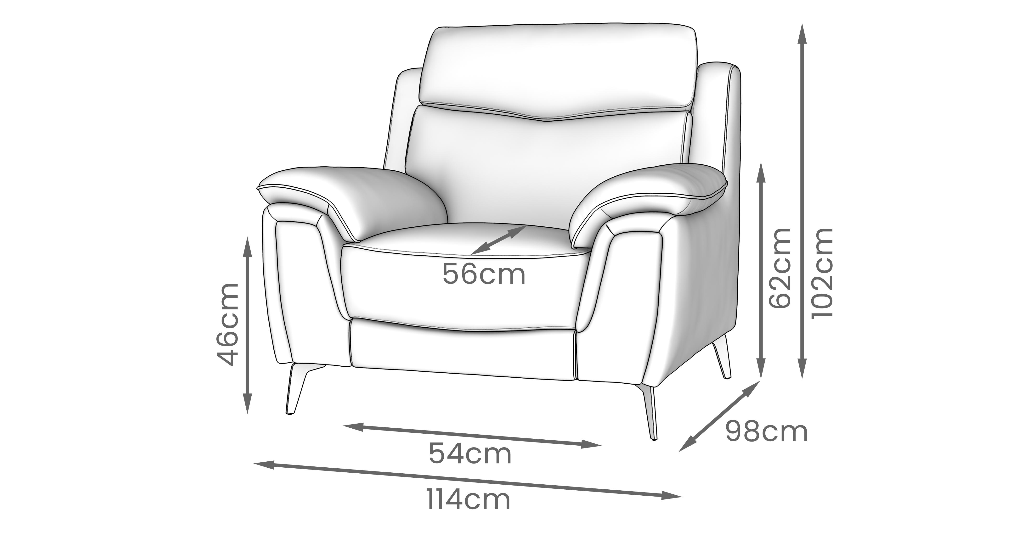 Stowen Armchair in Boutique Blue