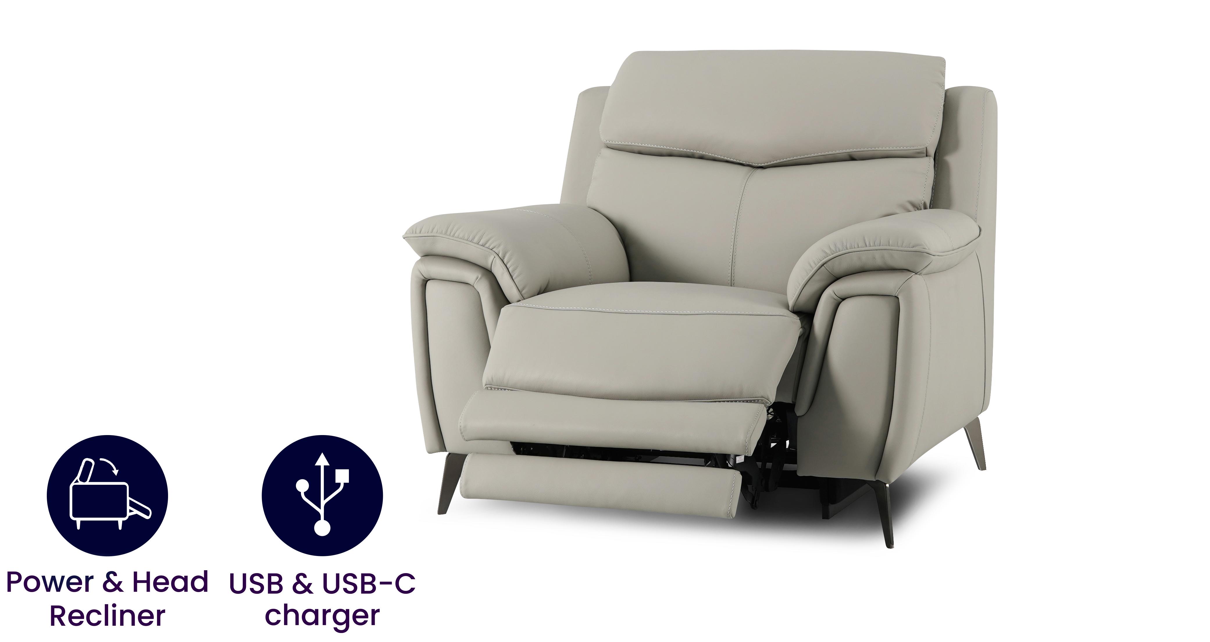 Power Recliner Chair with Power Headrest