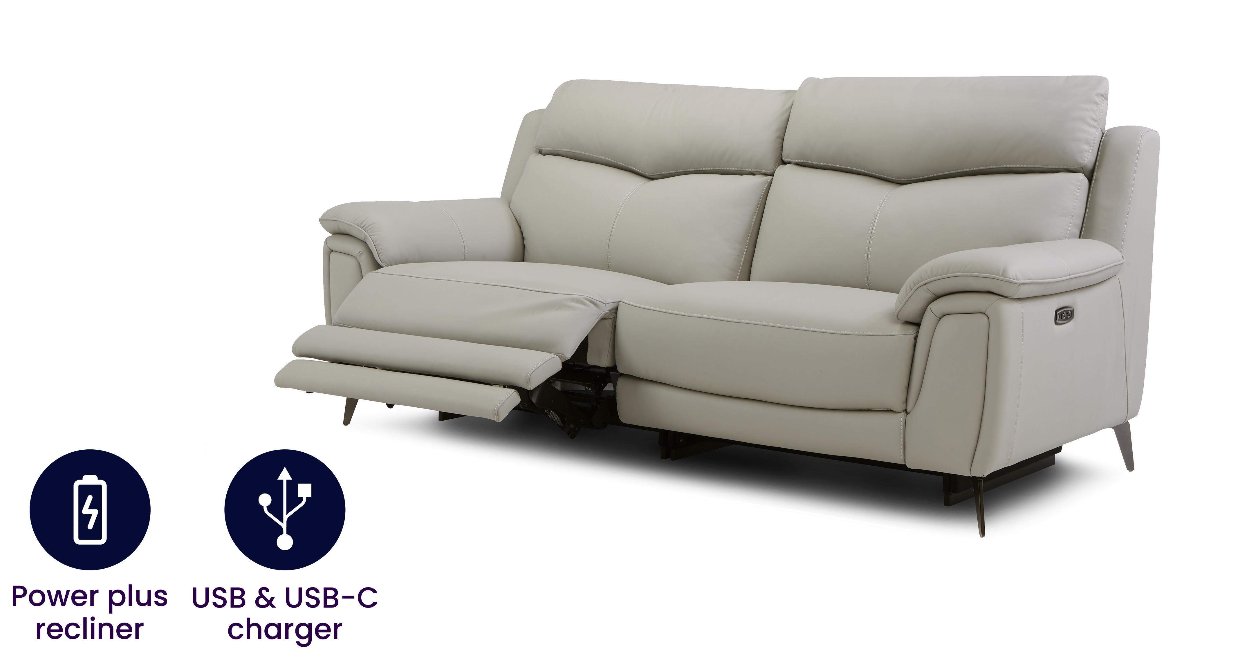 3 Seater Power Plus Recliner