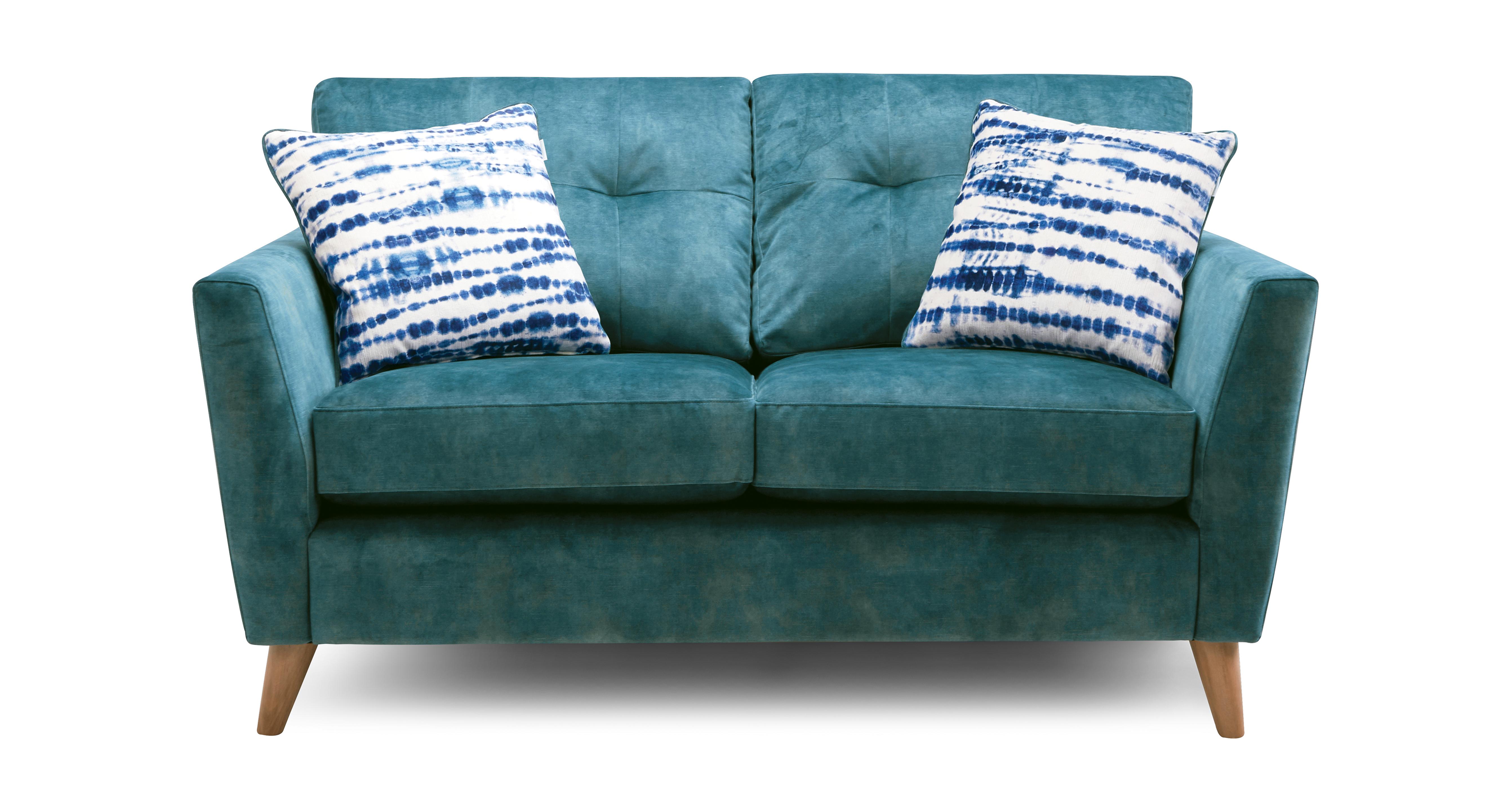 Studio Velvet 2 Seater Sofa DFS