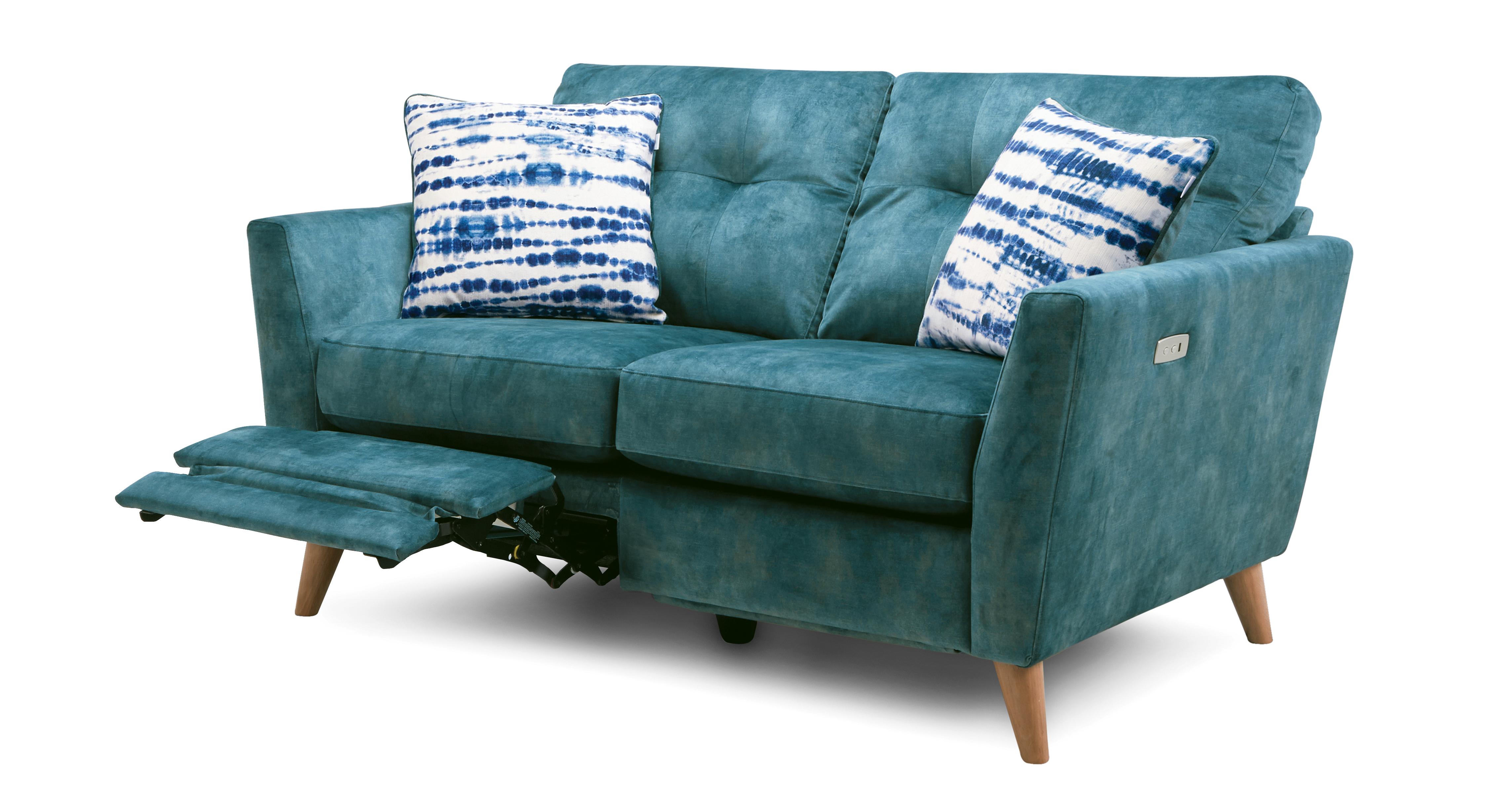 Studio Velvet 2 Seater Motion Sofa Studio Velvet | DFS