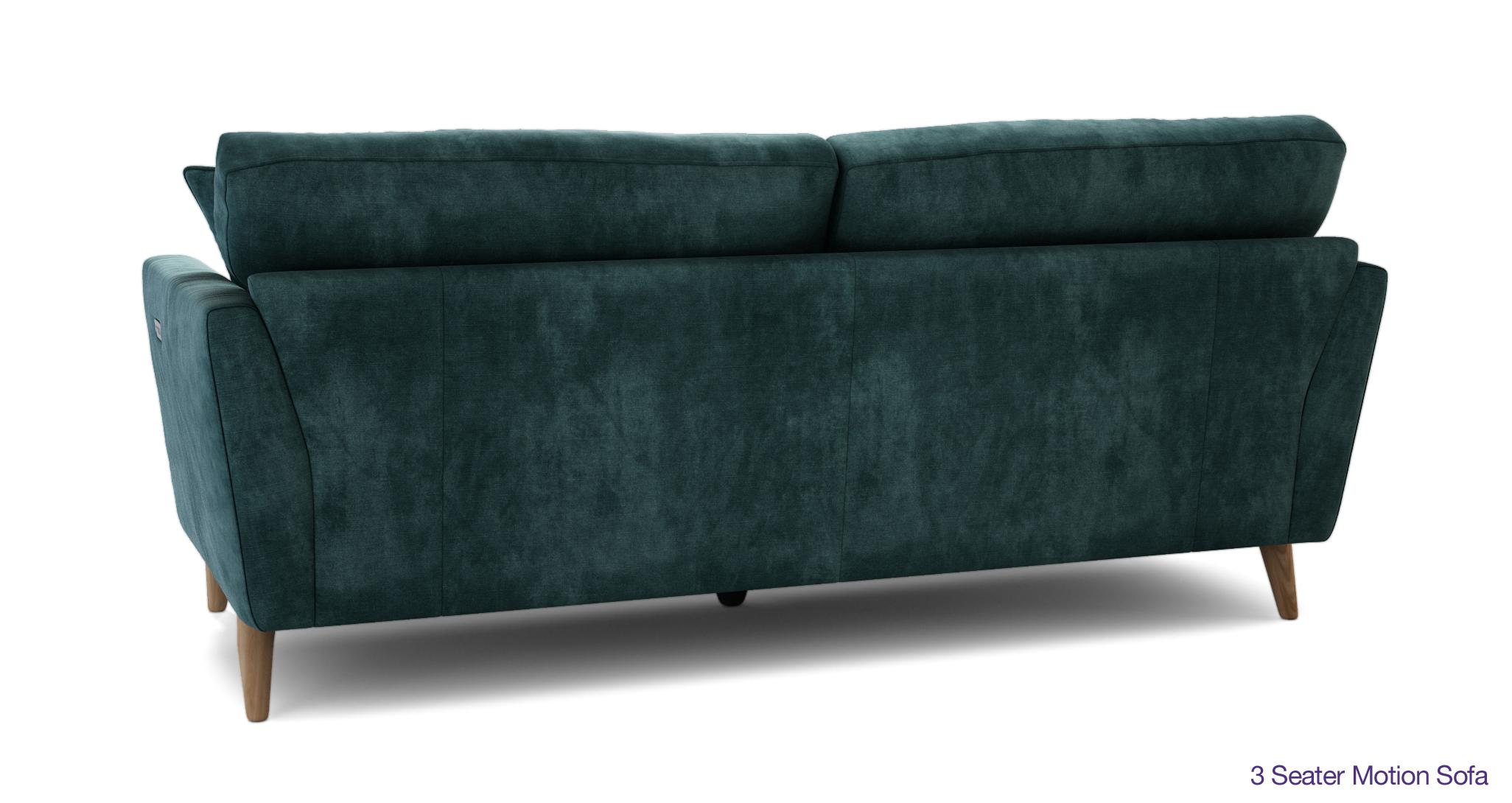 Studio Velvet 3 Seater Motion Sofa DFS