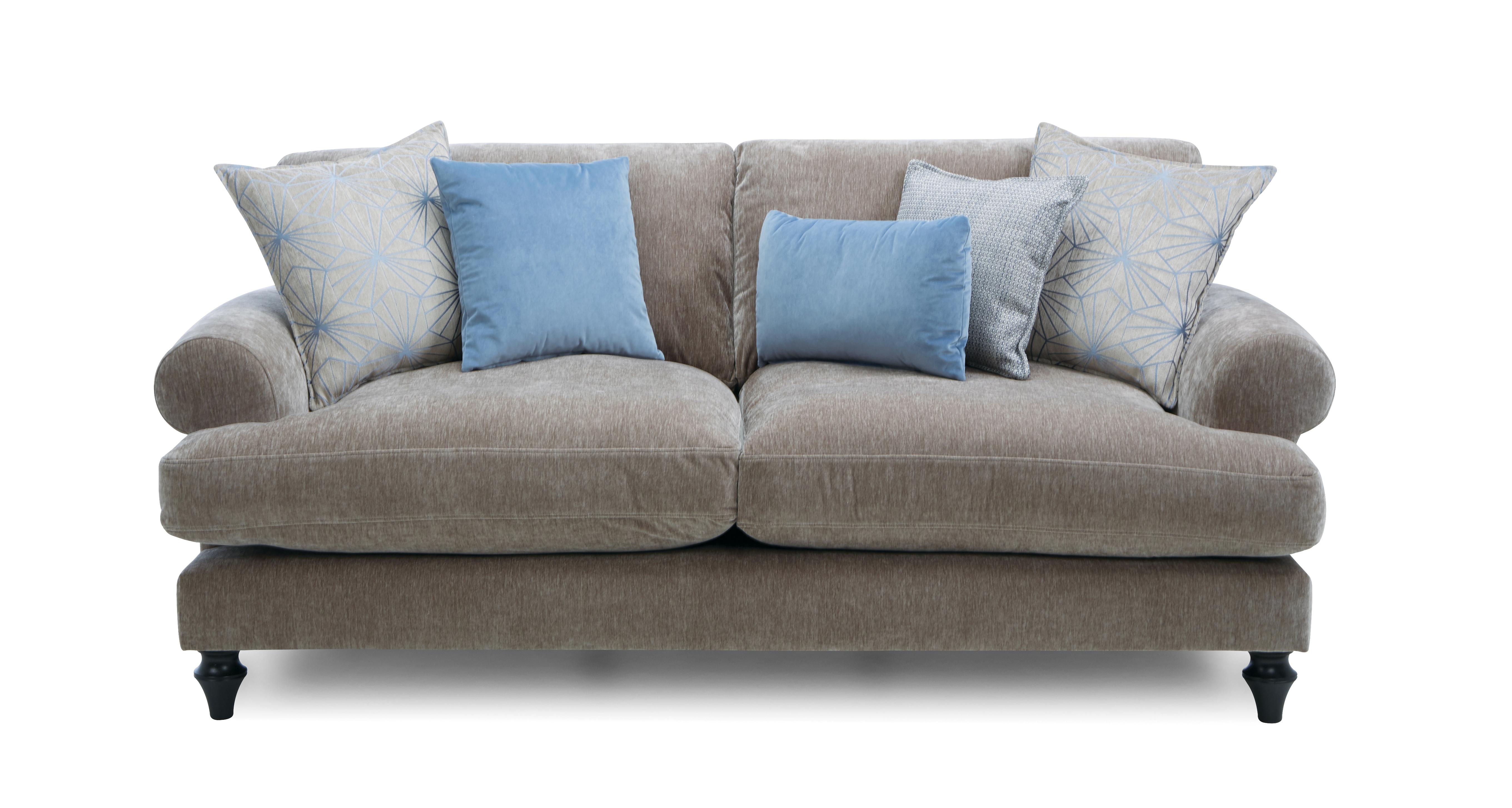 Dfs fabric 3 seater outlet sofas