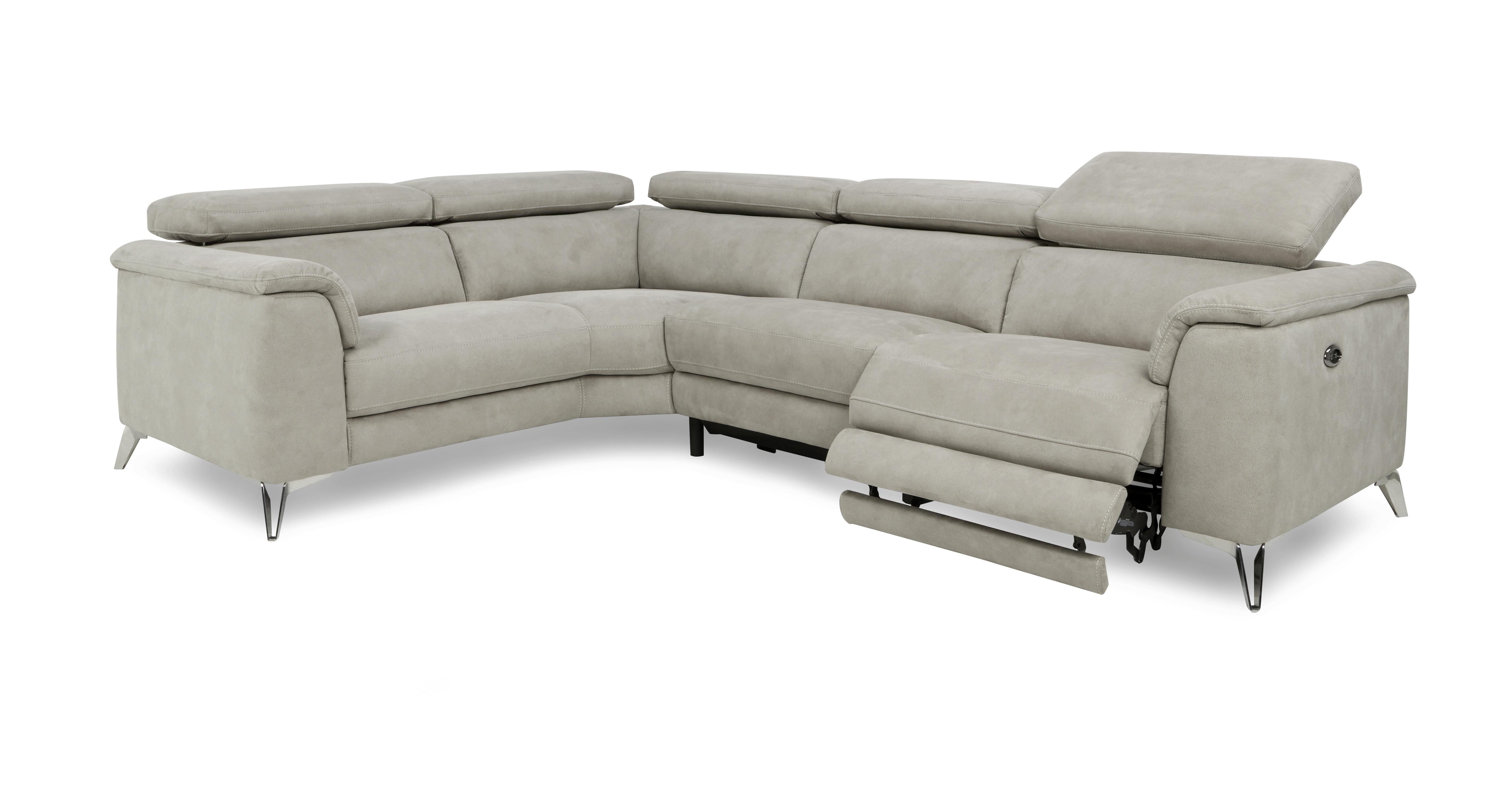 Tahiti Option J Right Hand Facing Power Plus 2 Seat 2 Piece Corner DFS