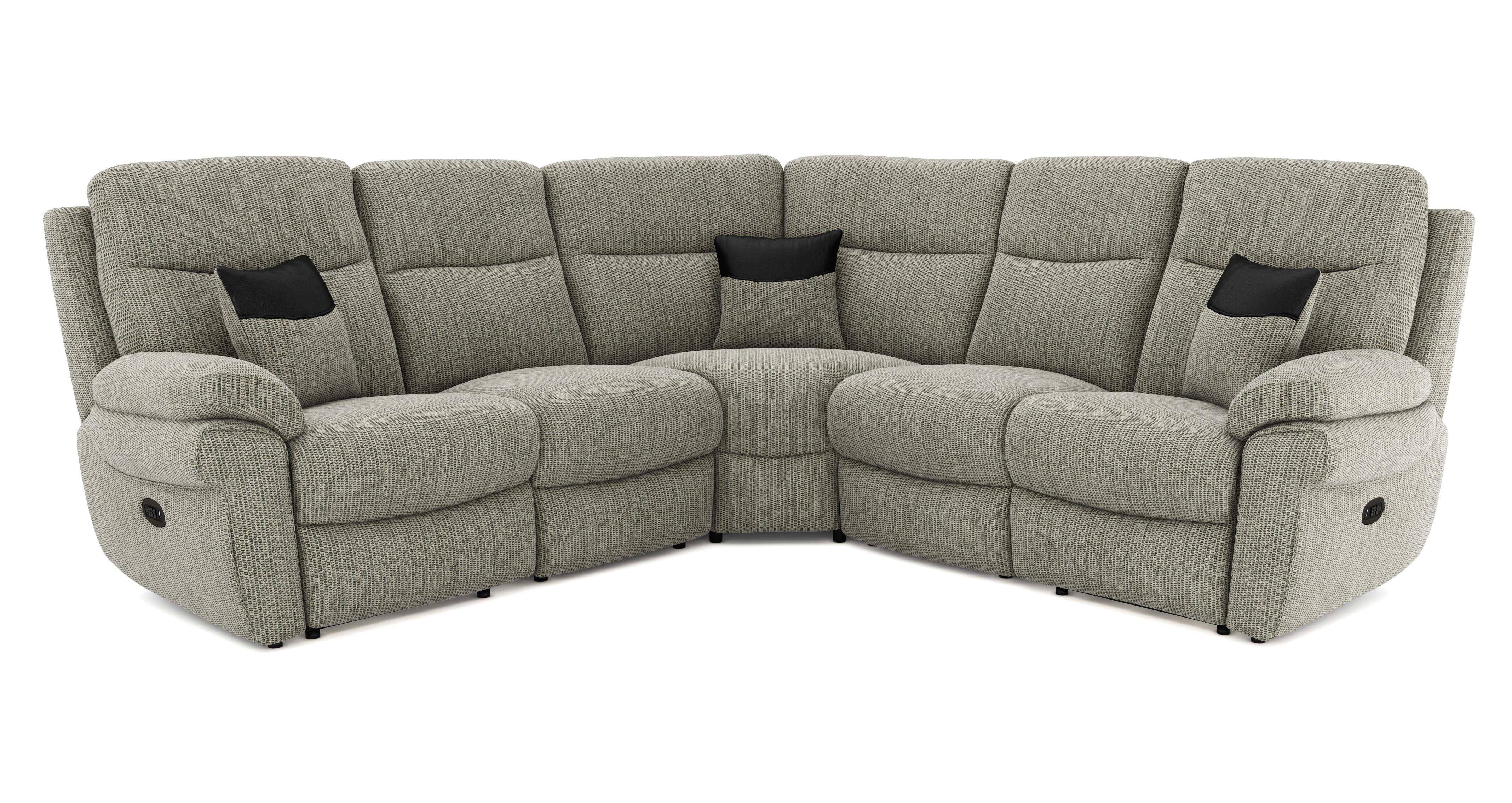 Tamla 2 Corner 2 Power Headrest Tilt Lumbar Recliner | DFS