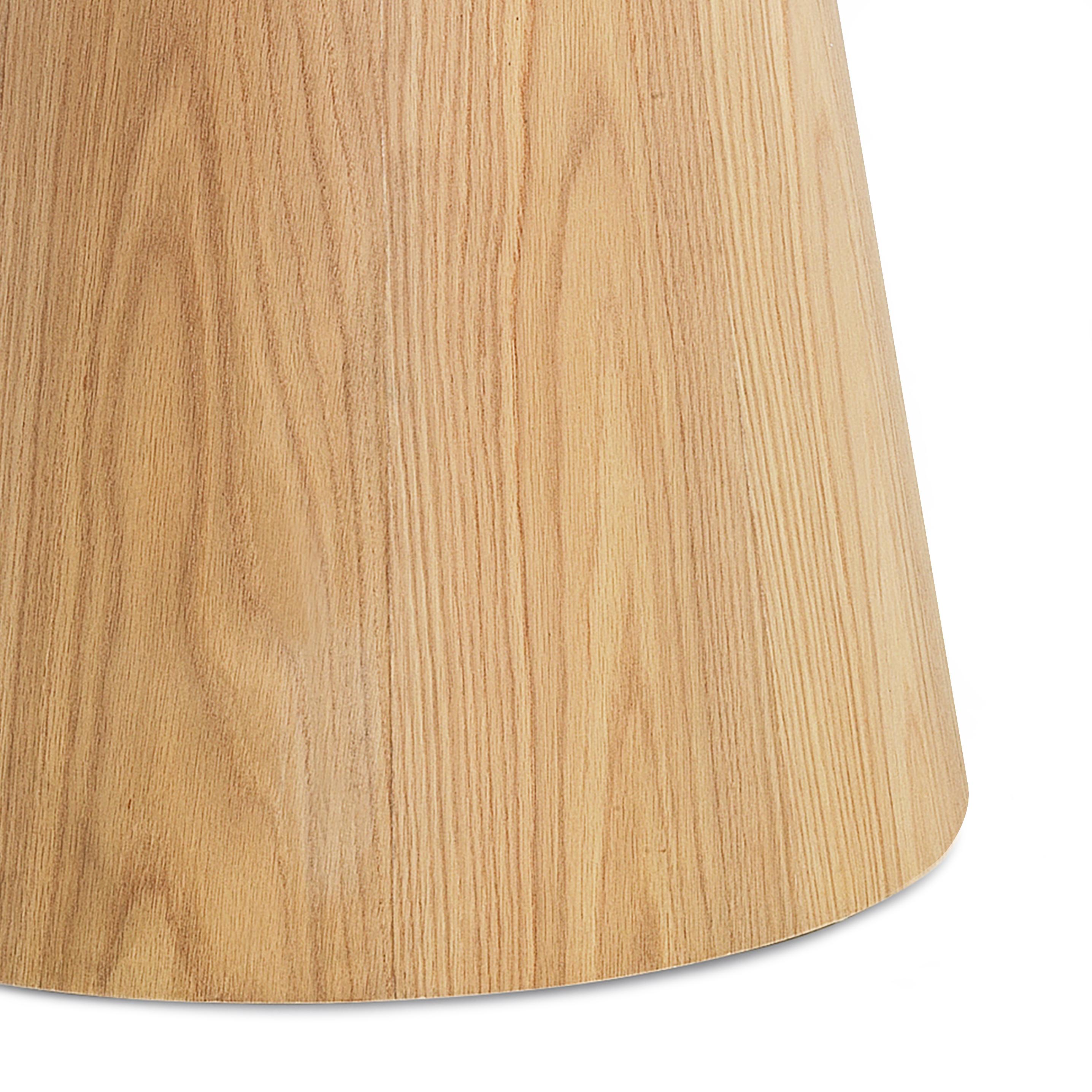 Terzo Dining Table in Terzo Oak Gloss White and Oak