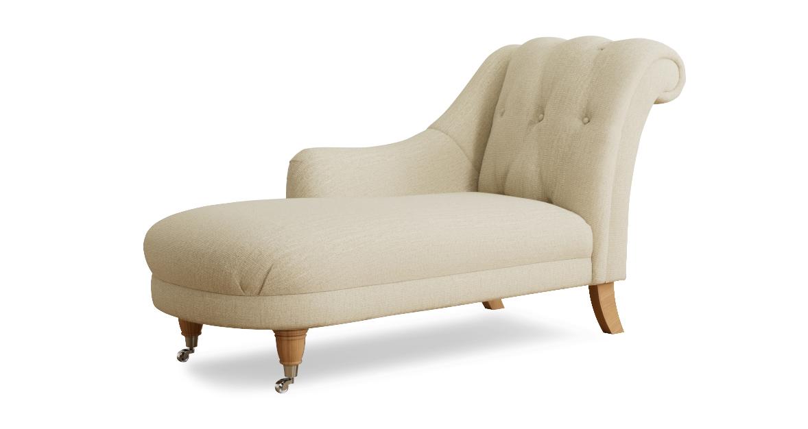 The Gloucester Button Back Left Hand Facing Chaise Longue DFS