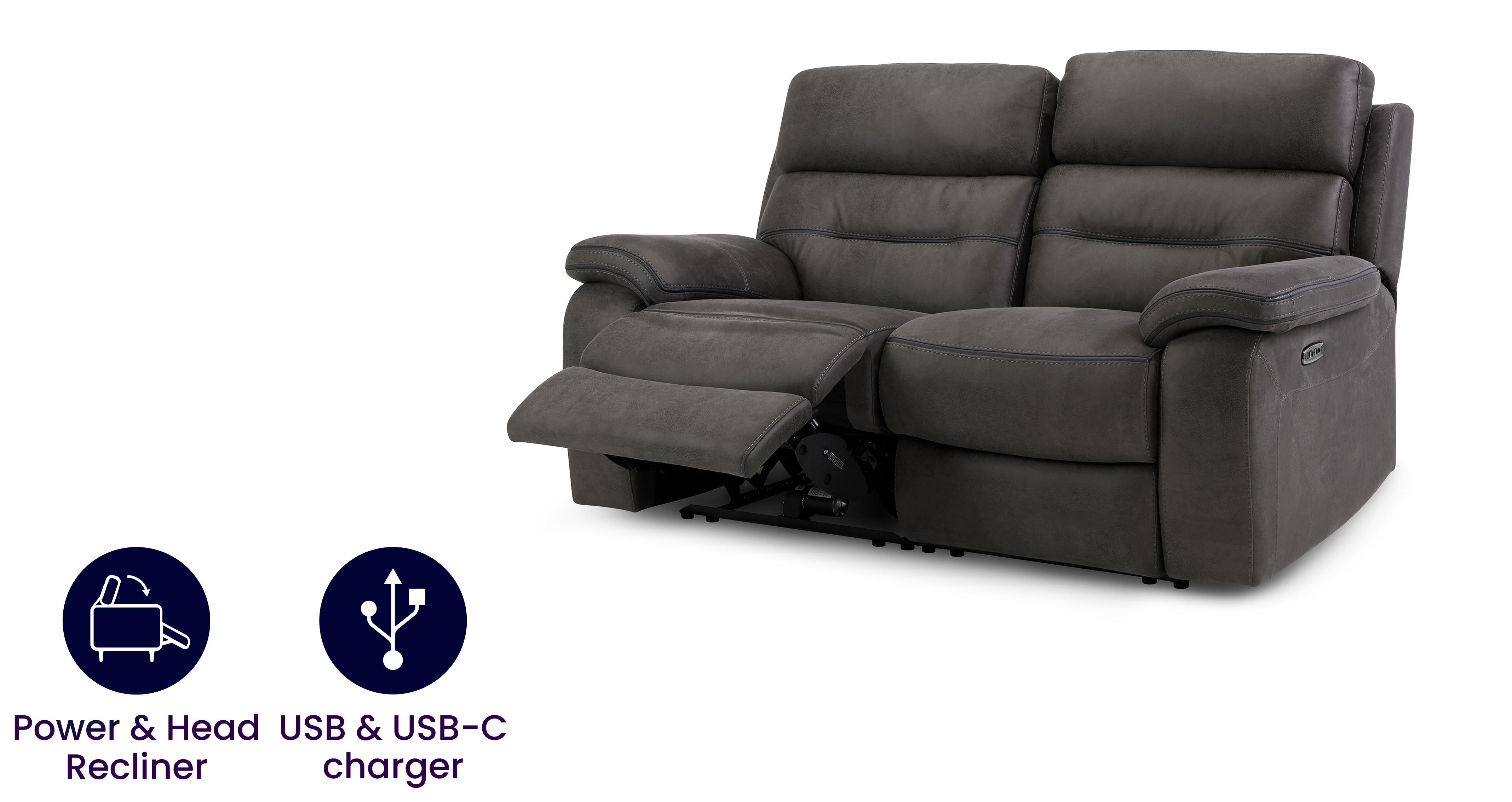 The View 2 Seater Power Recliner | DFS
