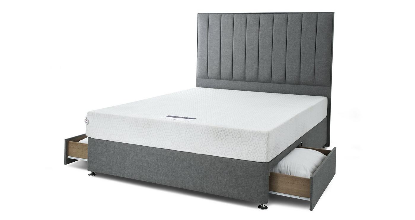 2 Drawer Double Bedframe view 2