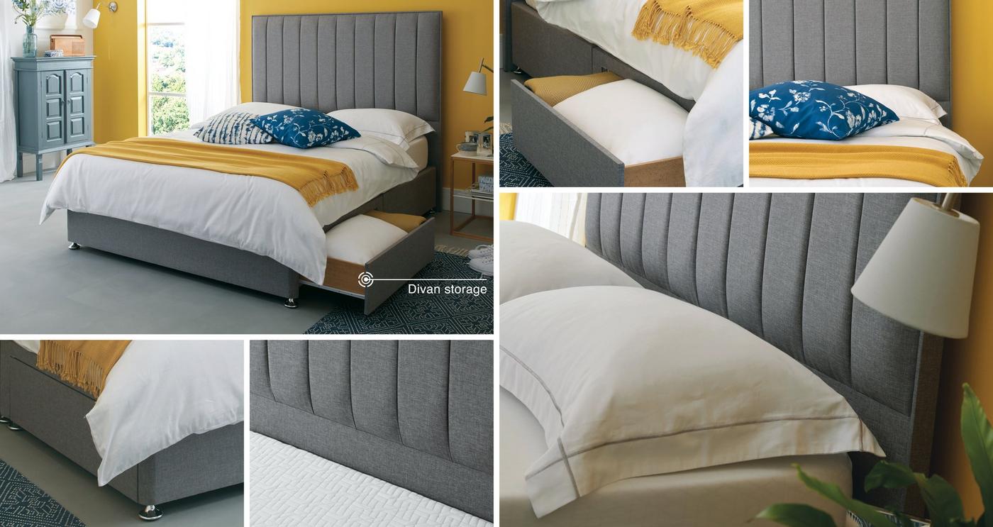 2 Drawer Double Bedframe view 4
