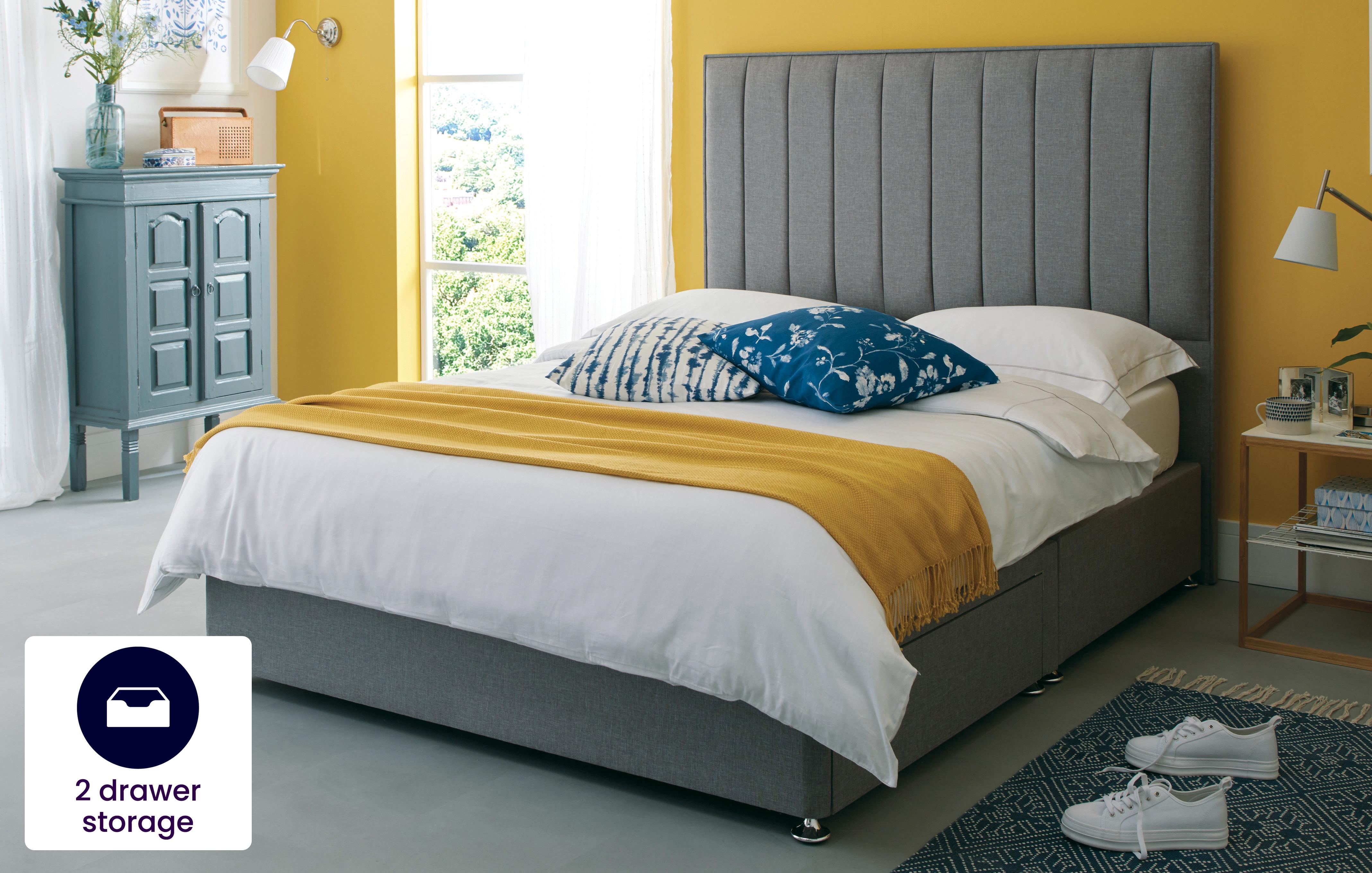 2 Drawer Double Bedframe
