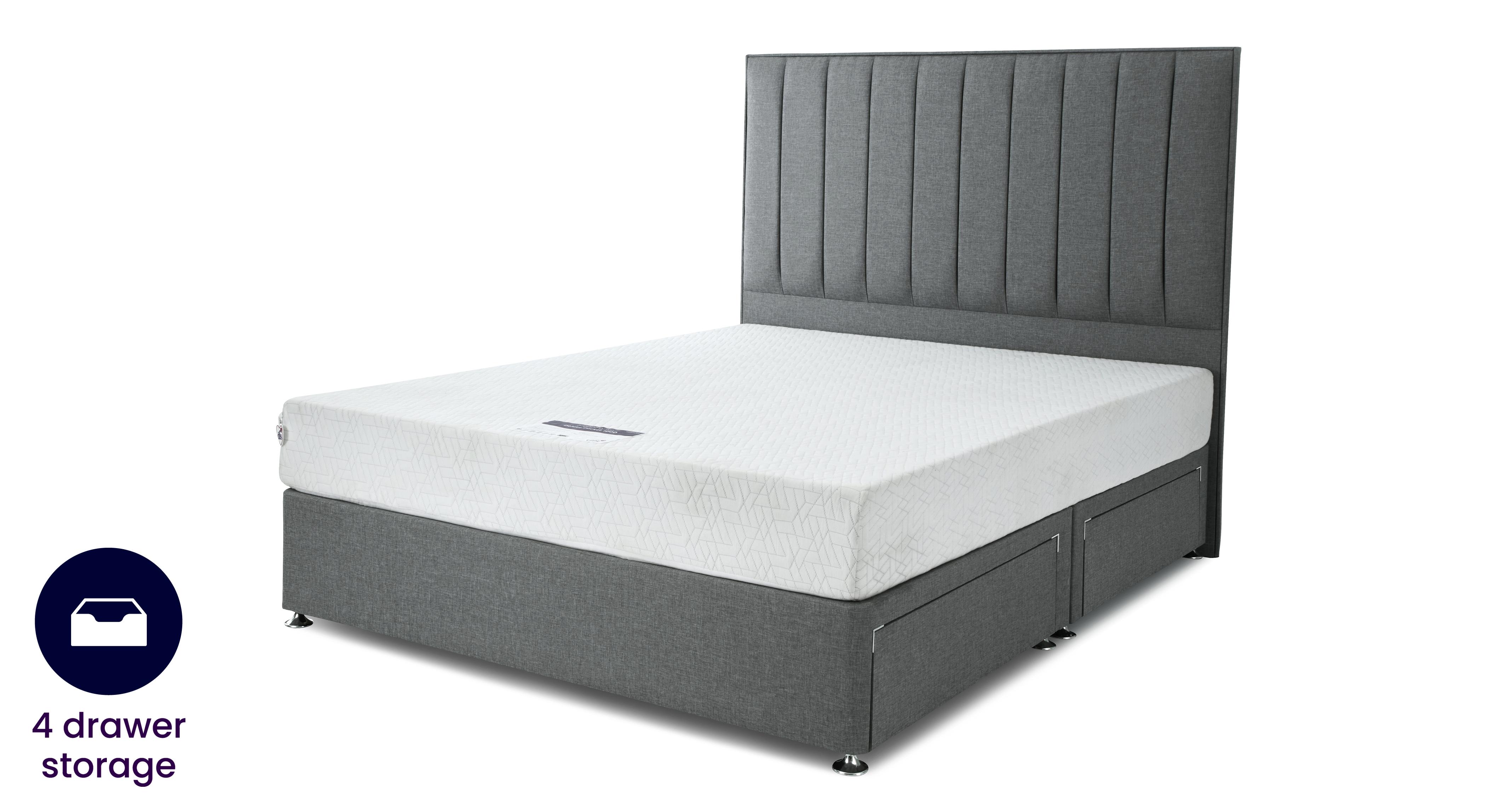 tilly 4 Drawer Double Bedframe