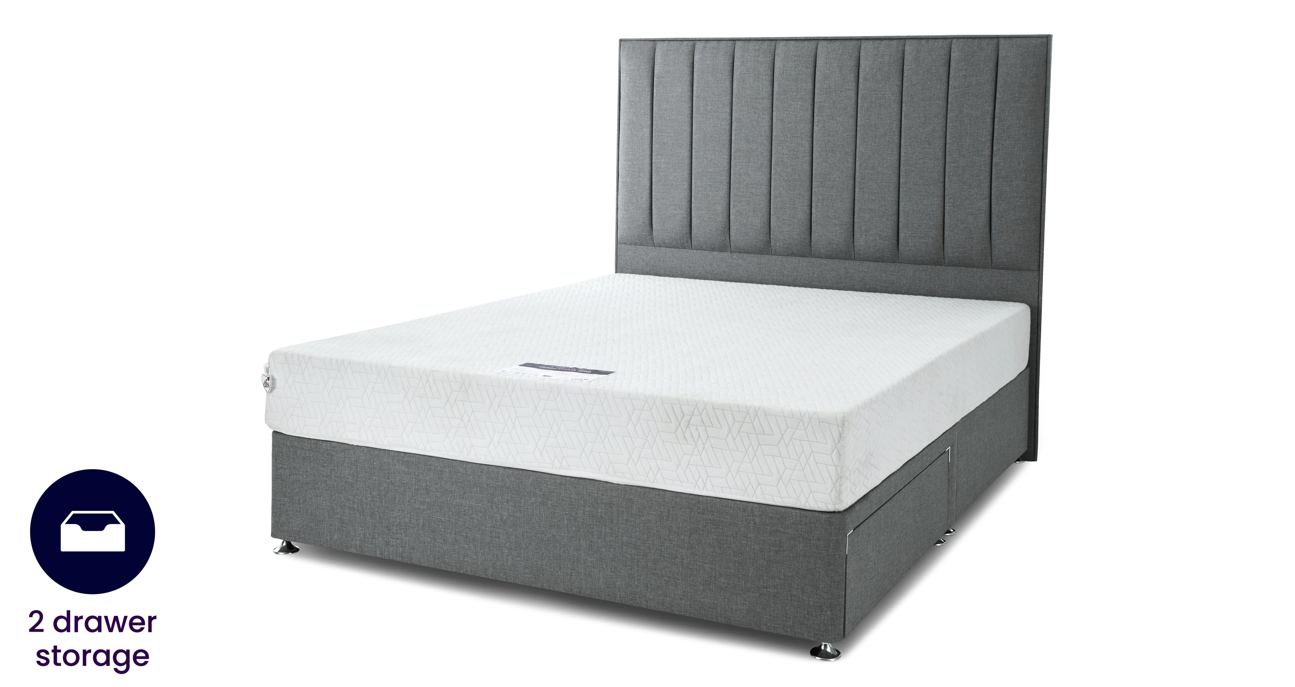 2 Drawer Super King Bedframe
