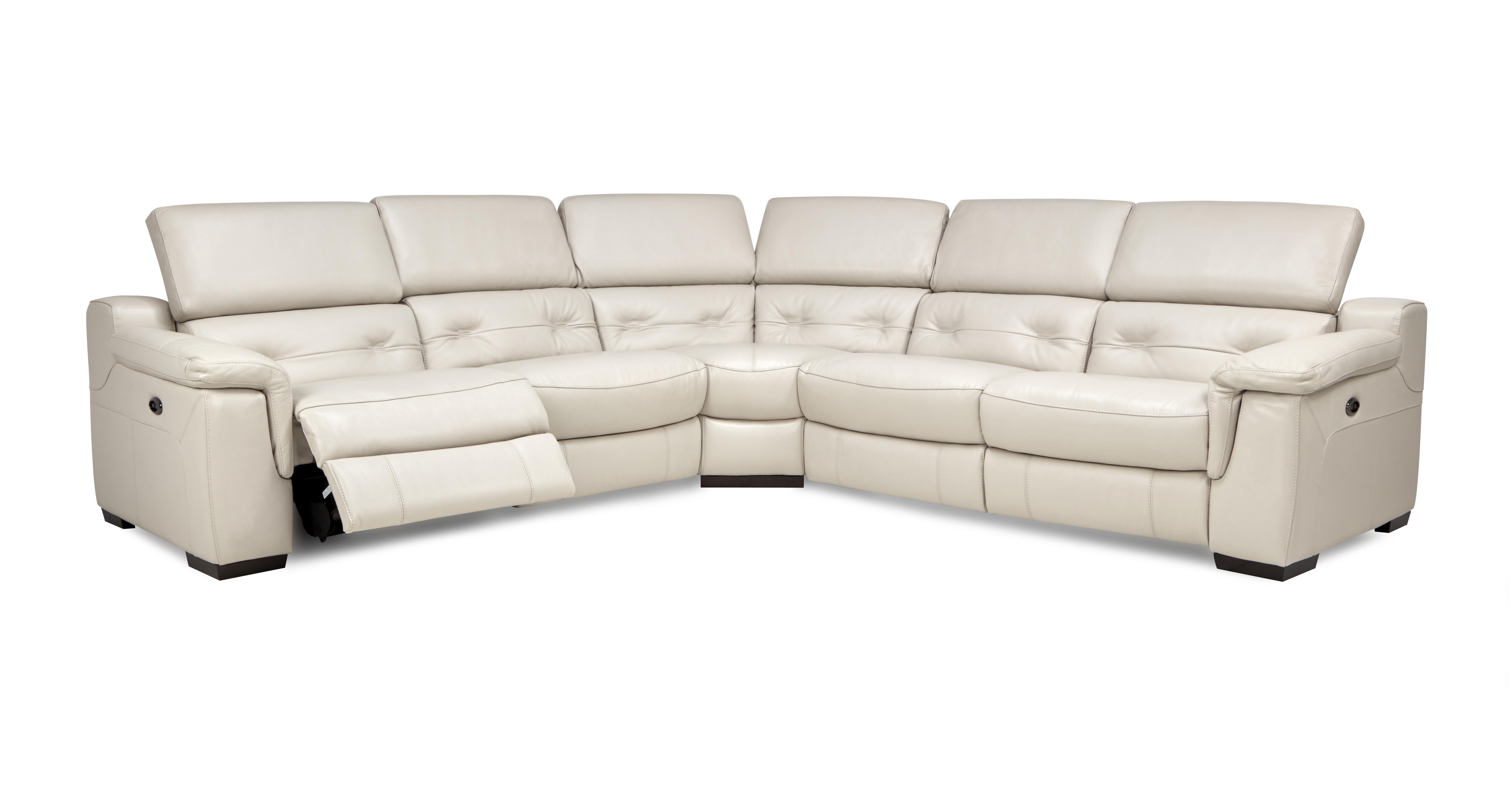 Torino Option C 2 Corner 2 Power Recliner Sofa New Club Dfs