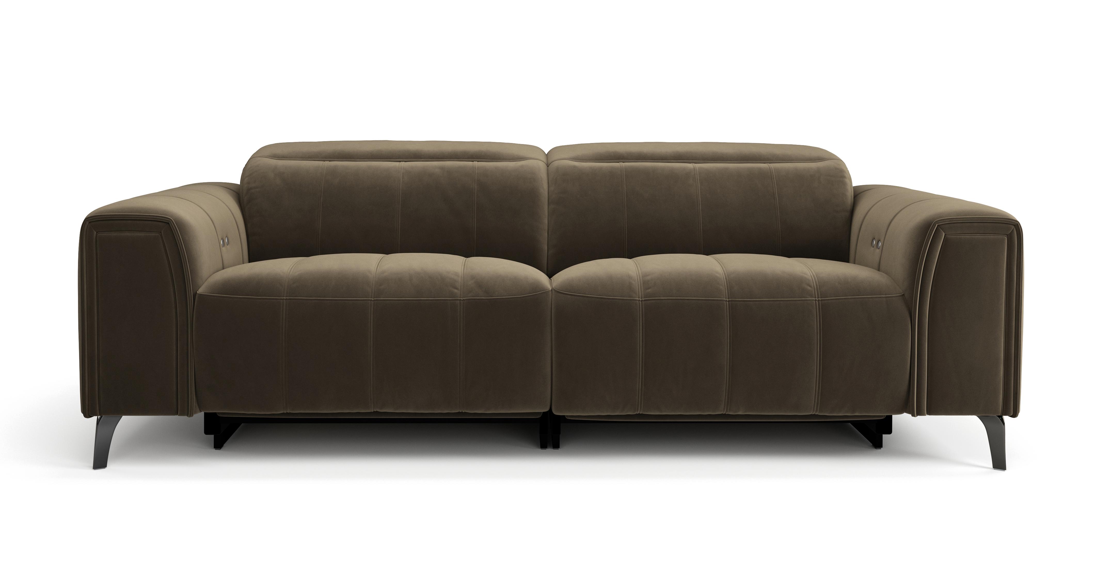 3 Seater Storage Arm Power Recliner Sofa