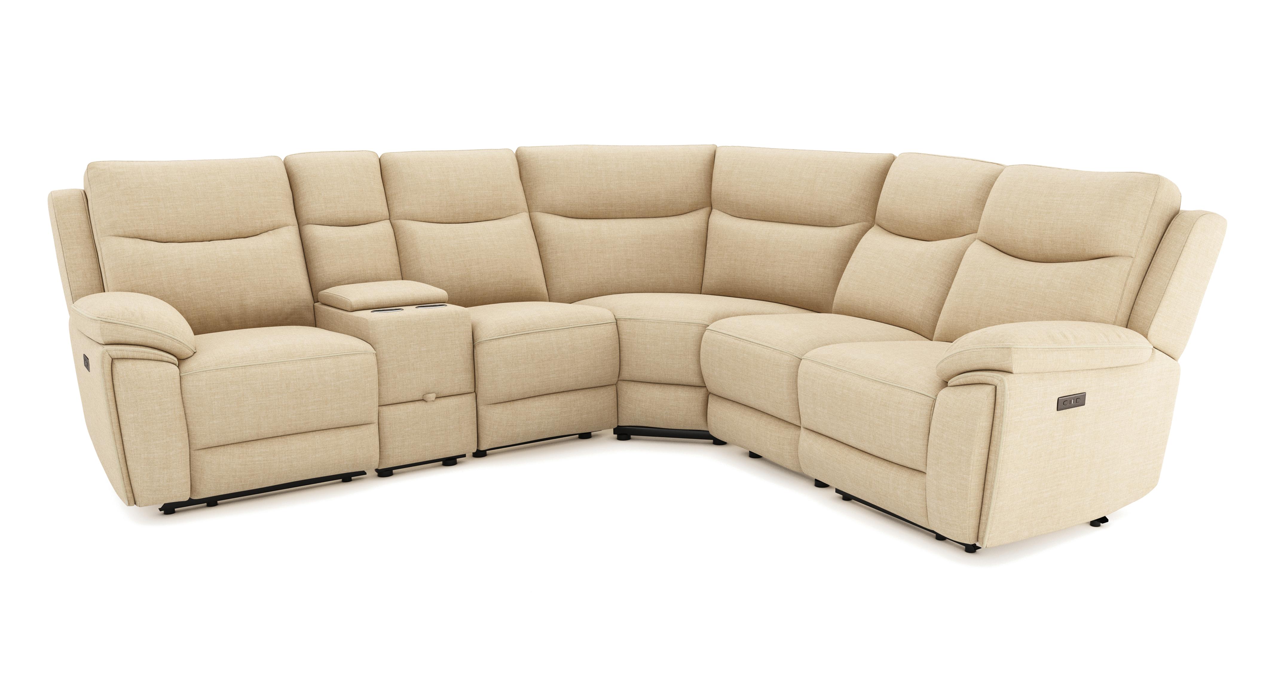 2 Corner 2 Power Recliner and Console