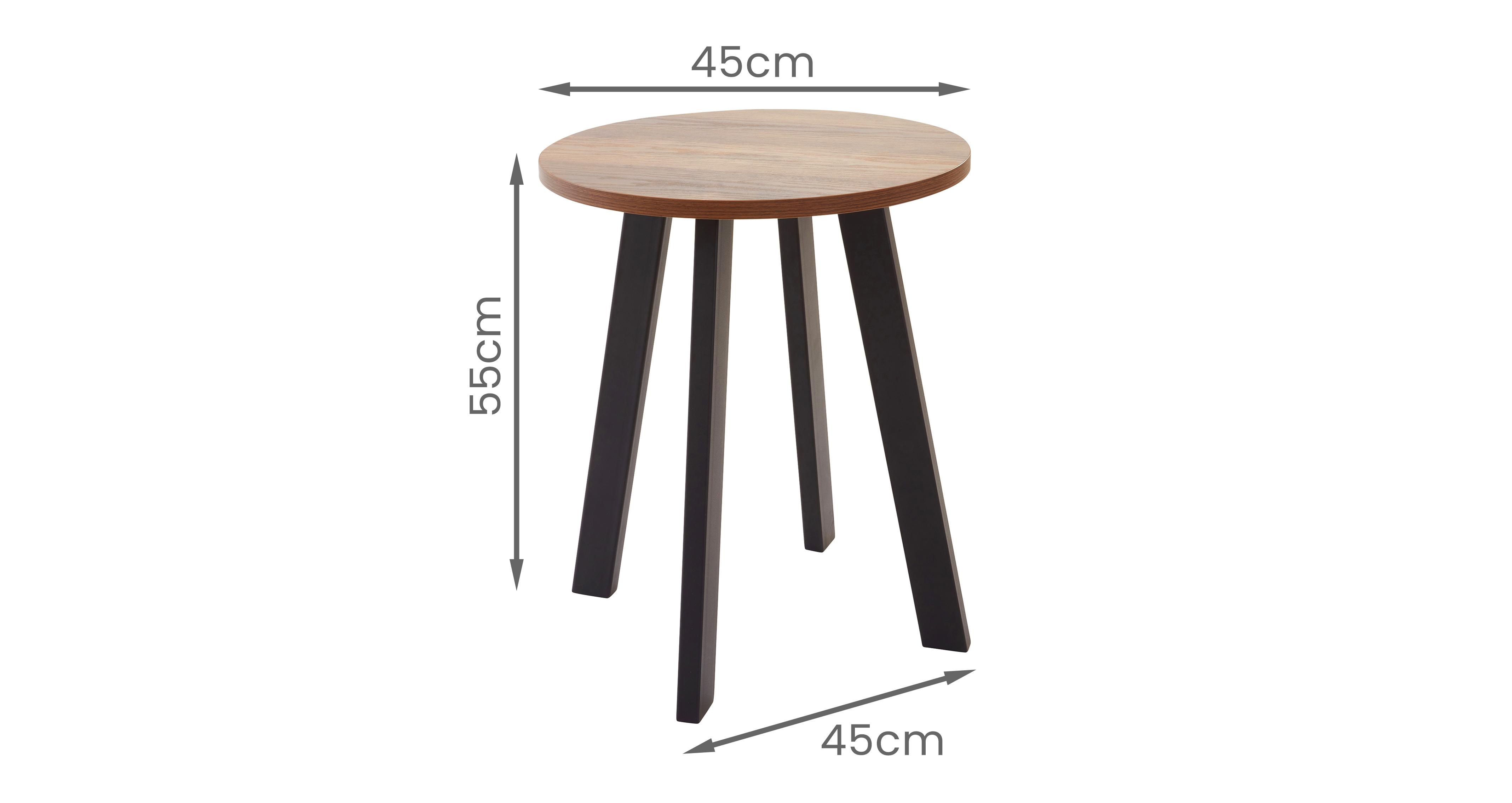 Trae Occasional Bundle in Trae Walnut and Black Walnut and Black