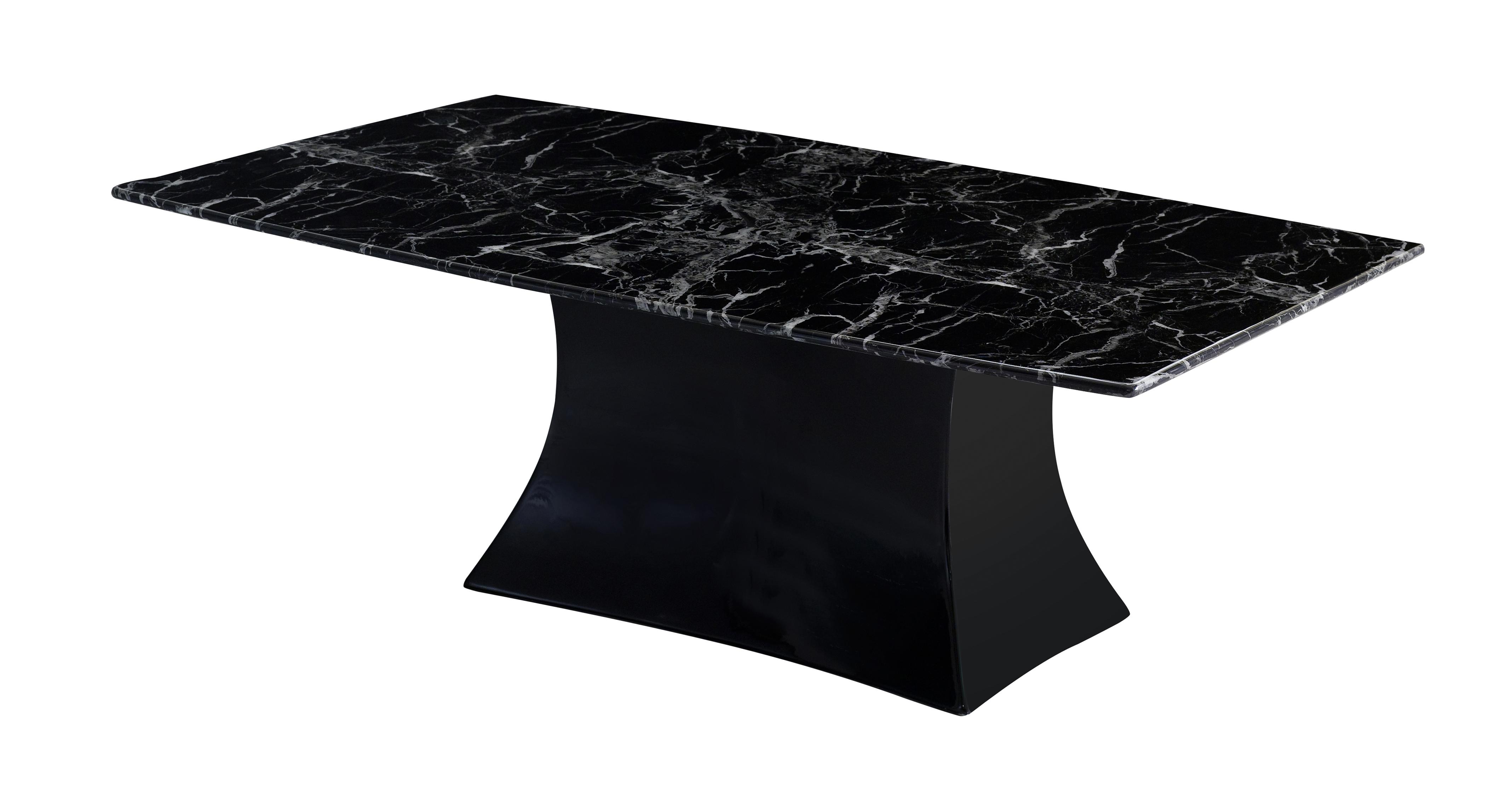 Стол 29 Black Marble черный мрамор