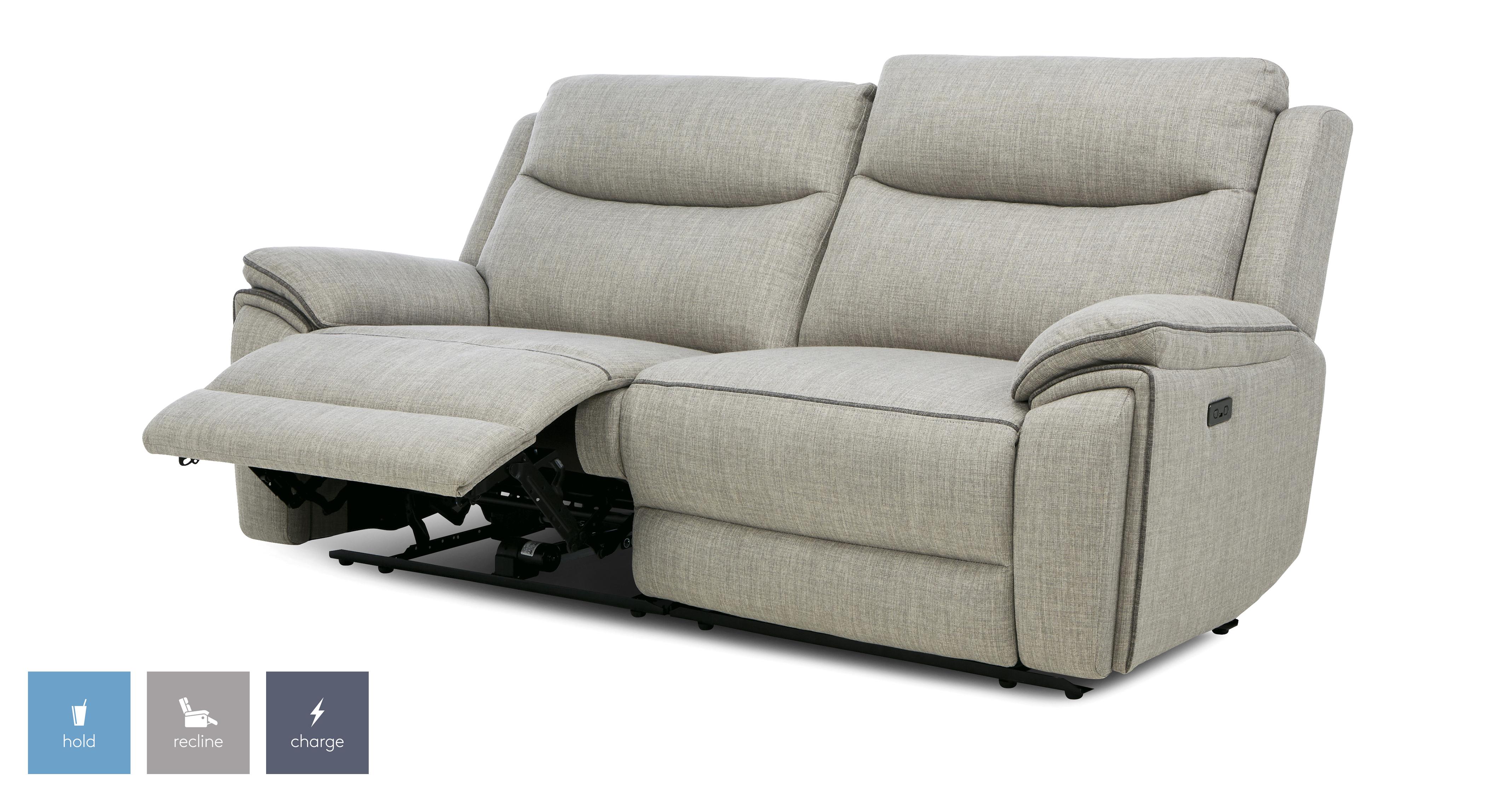 Trek 3 Seater Power Recliner DFS