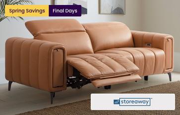 3 Seater Power Recliner with Storage Arm