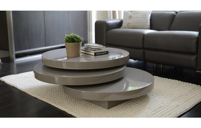 Triplo Round Swivel Coffee Table Dfs, Rotating Coffee Table Round