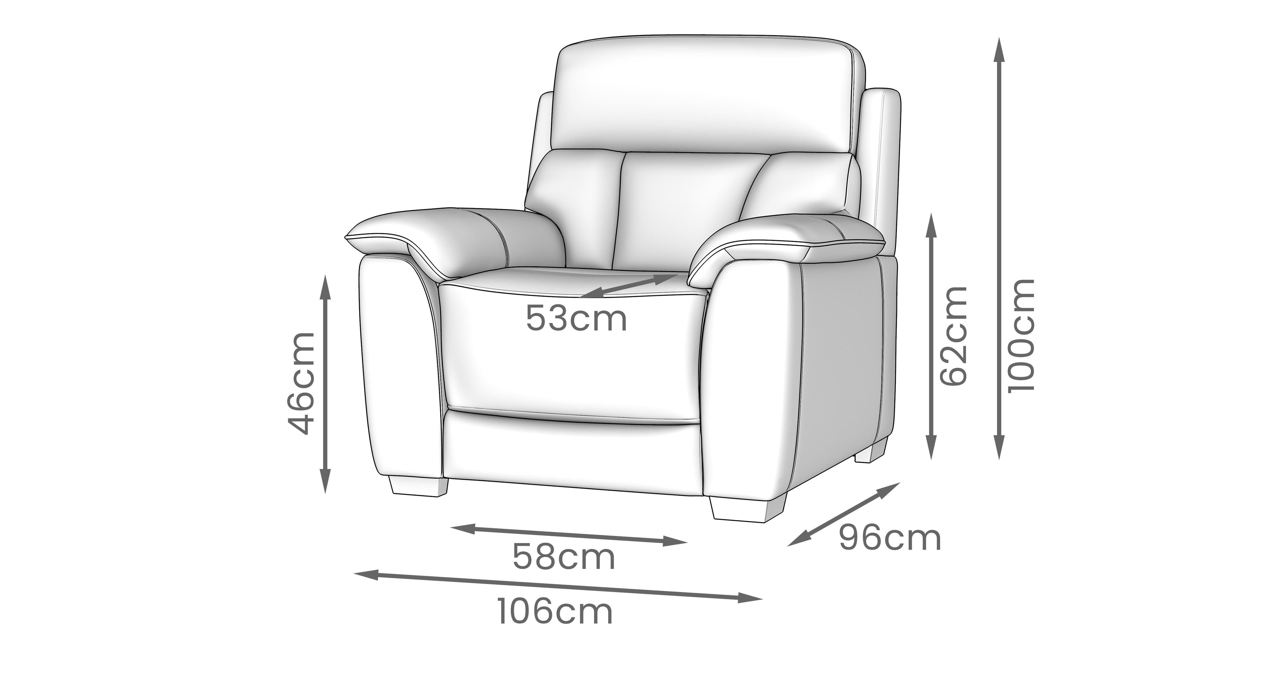 Valen Armchair in Fulton Leather Olive