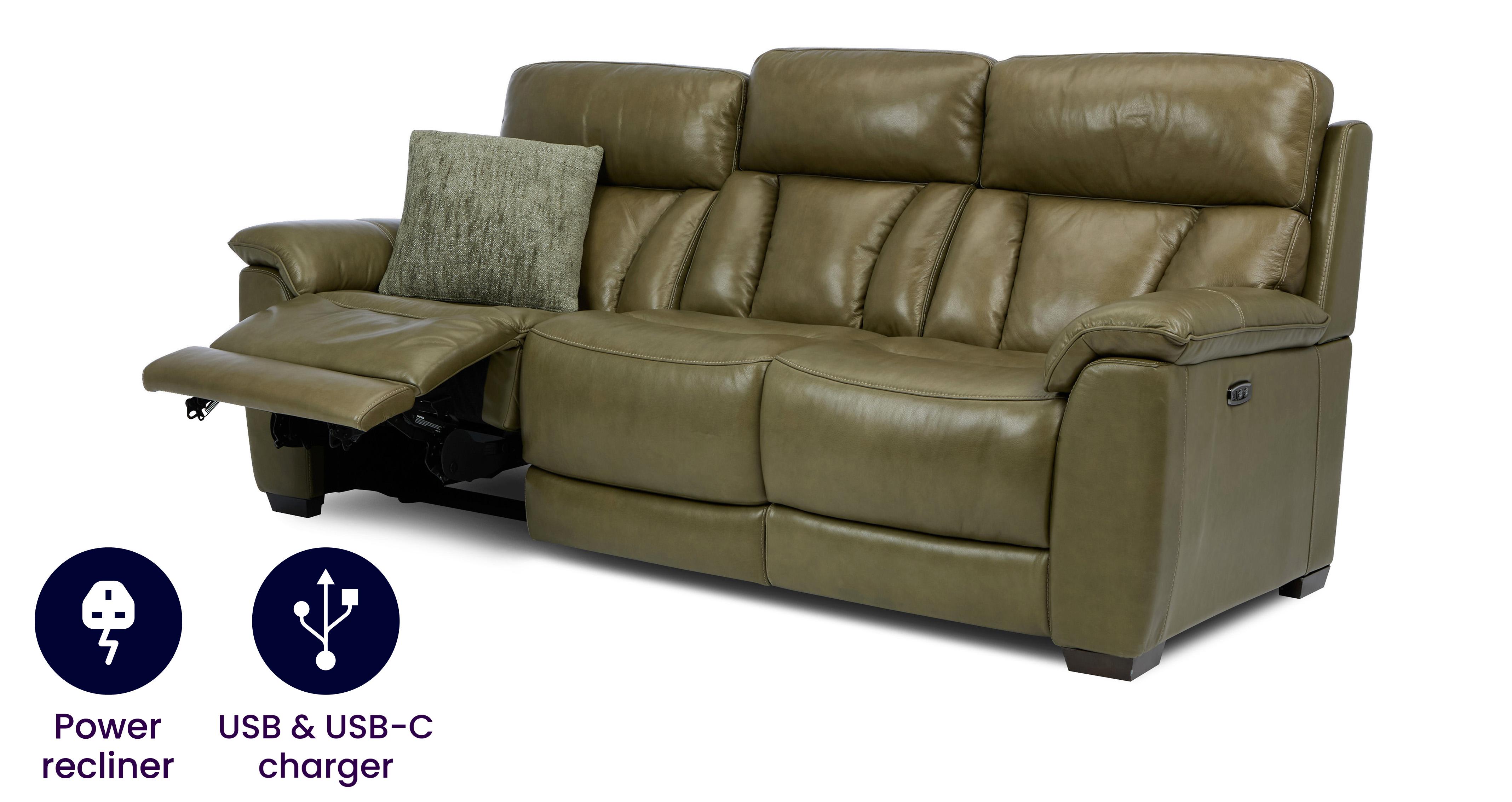 3 Seat Power Recliner