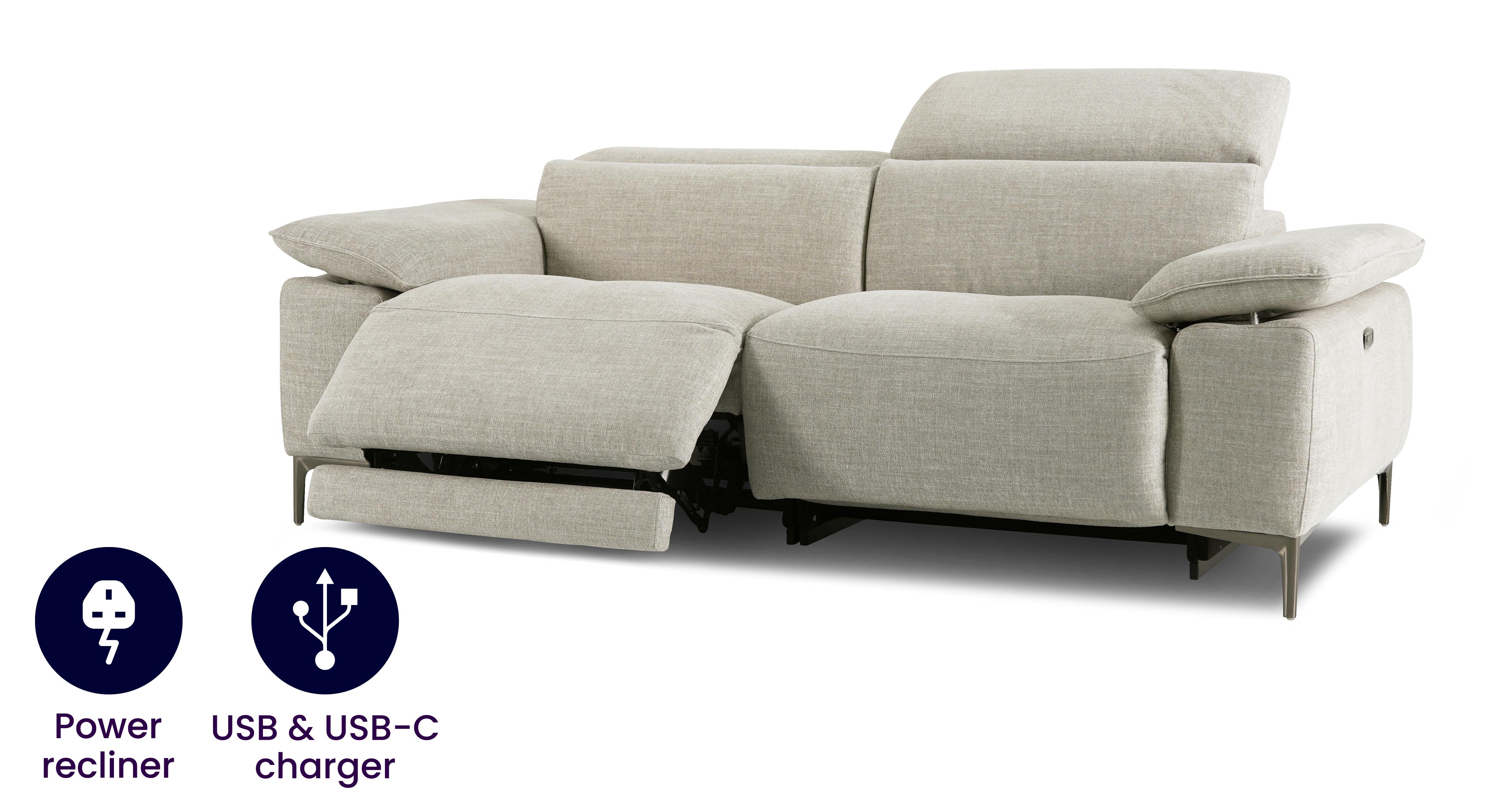 3 Seat Power Recliner