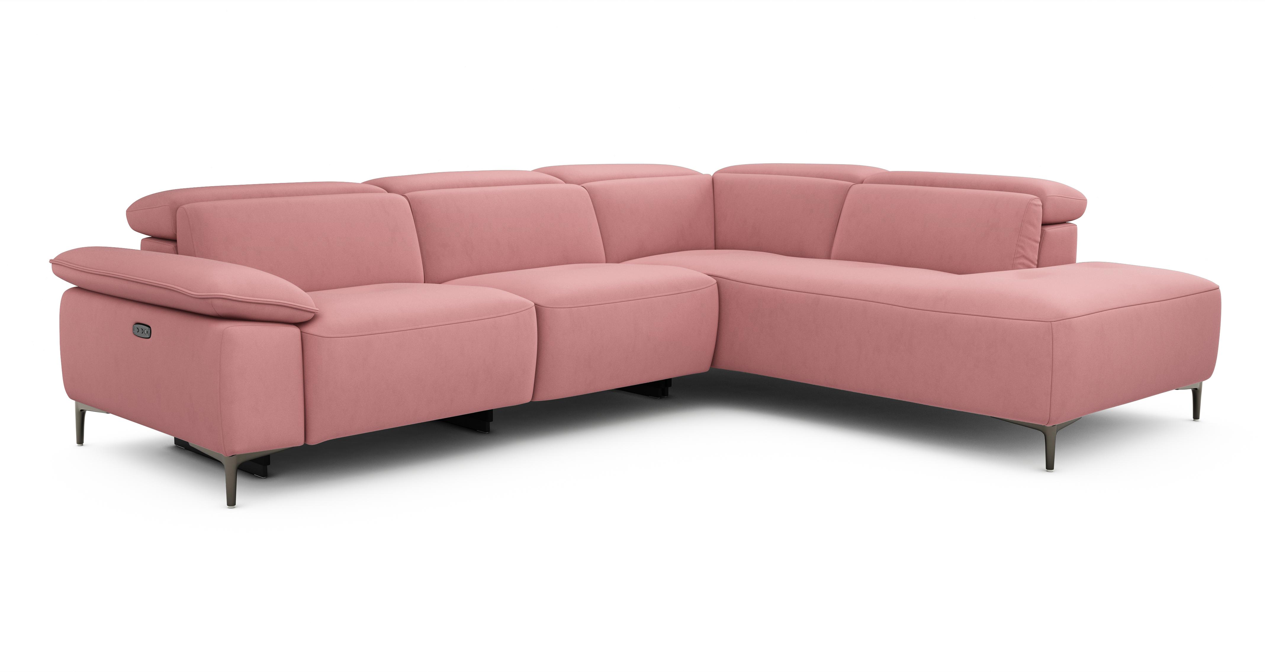 Left Hand Facing Arm 2 Corner 1 Power Open End Sofa