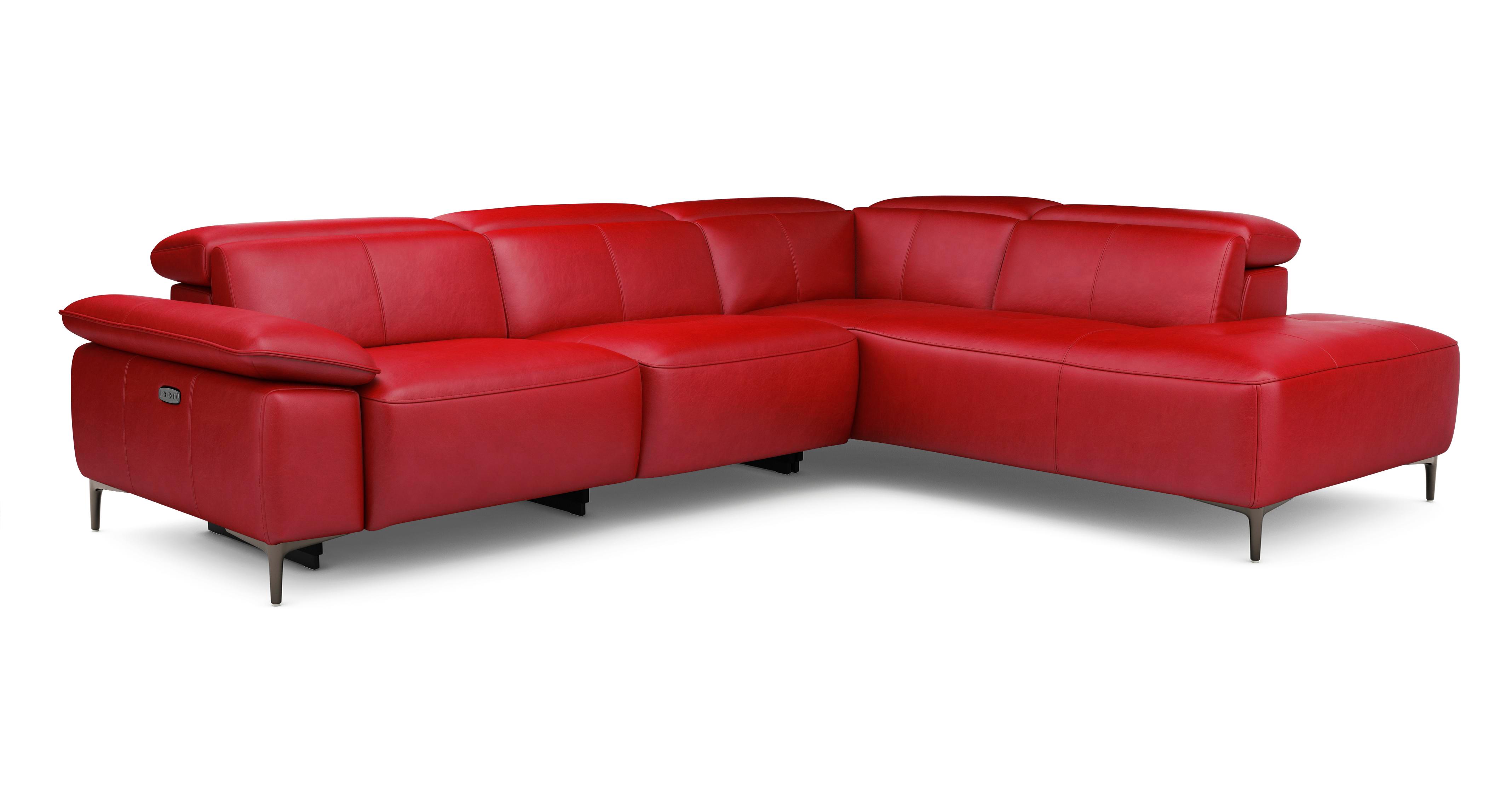 Left Hand Facing Arm 2 Corner 1 Power Open End Sofa